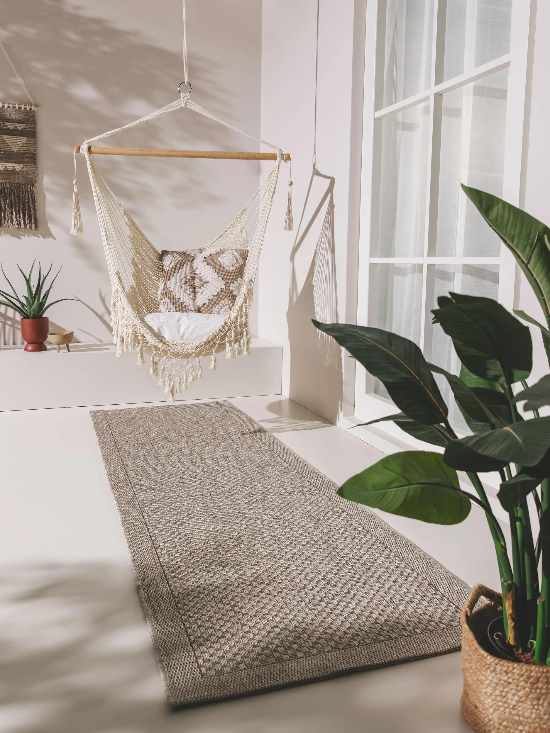 In- & Outdoor Runner Naoto Light Grey