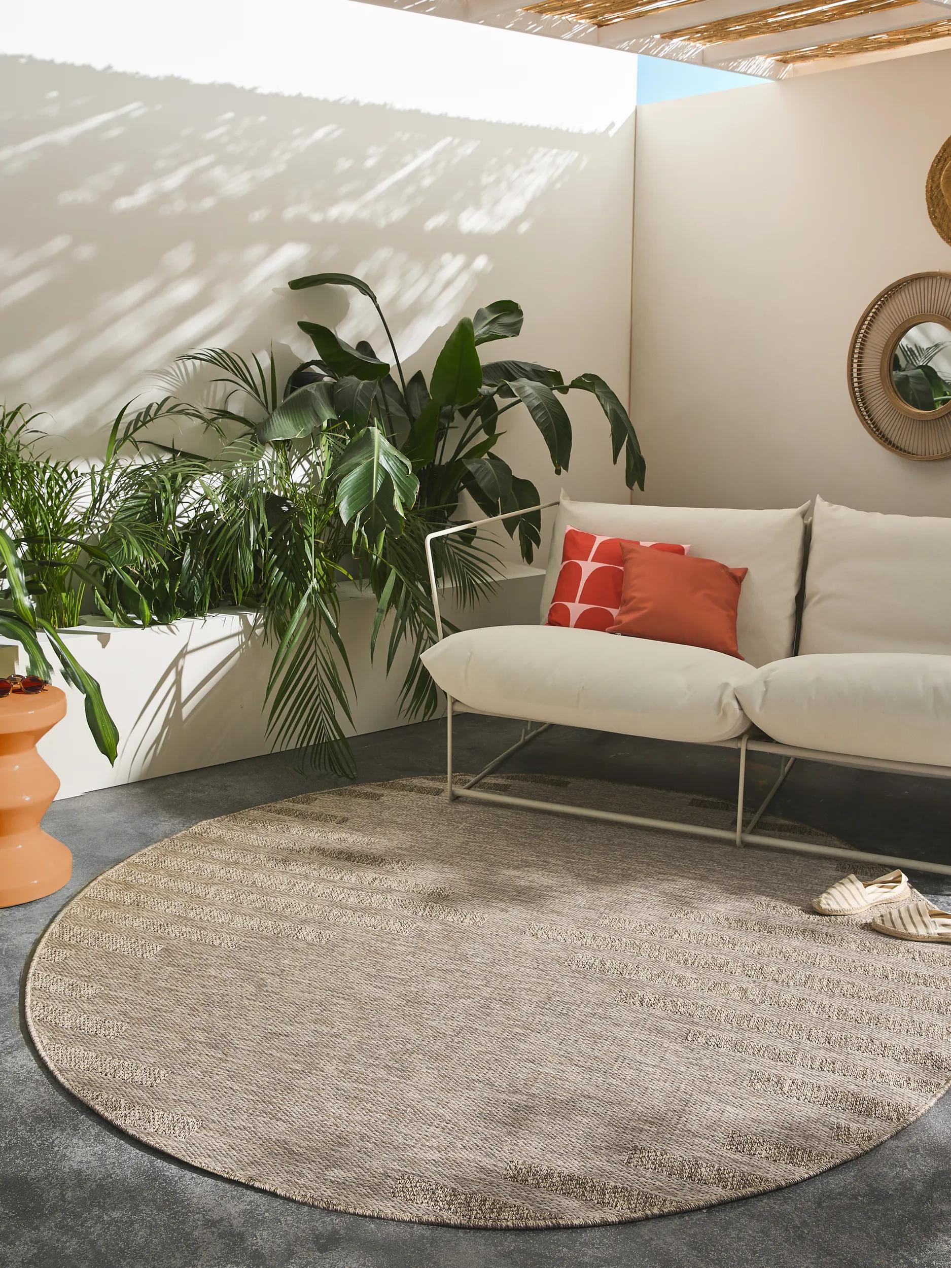 In- & Outdoor Rug Naoto Beige