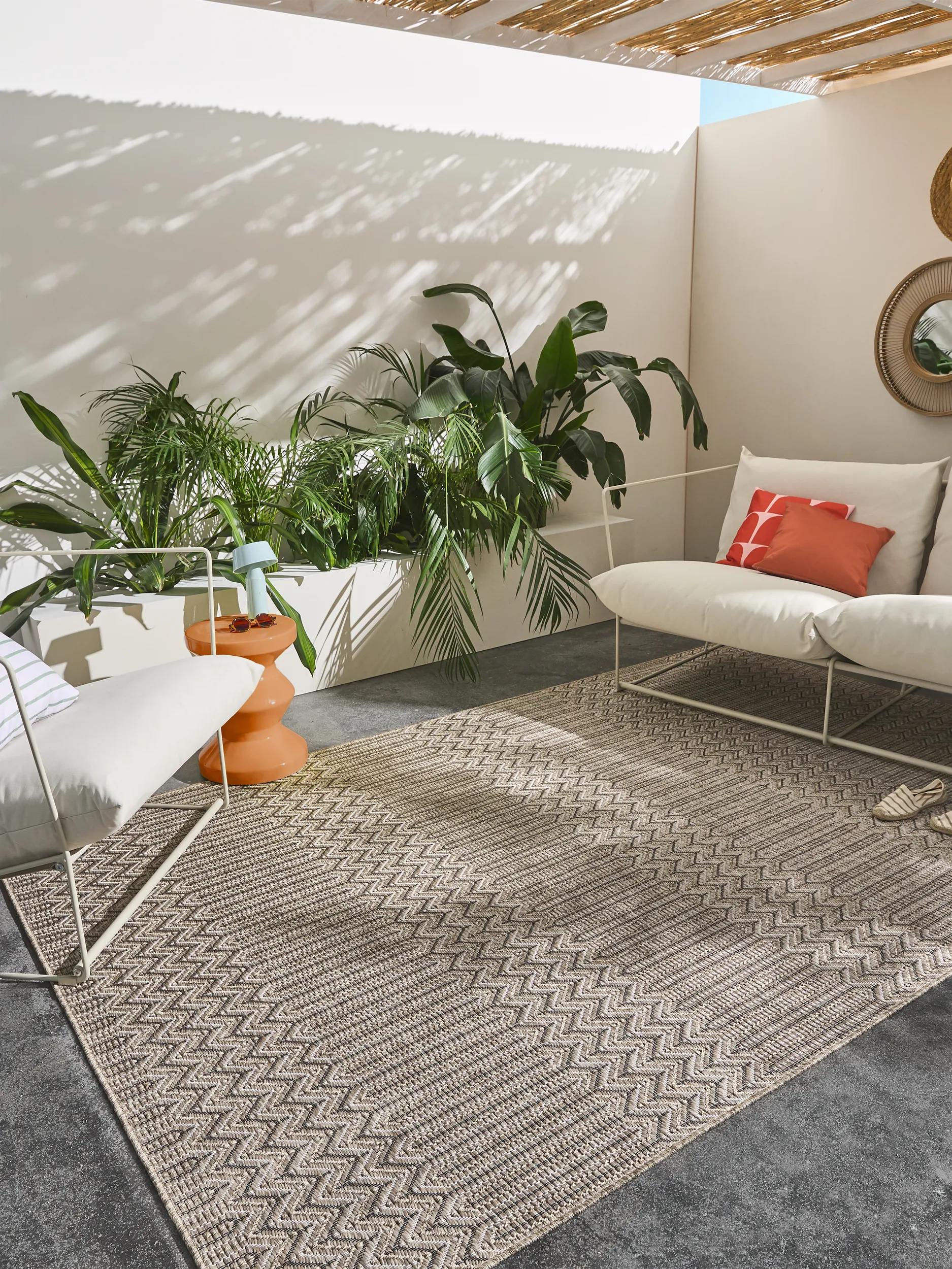 In- & Outdoor Rug Naoto Beige