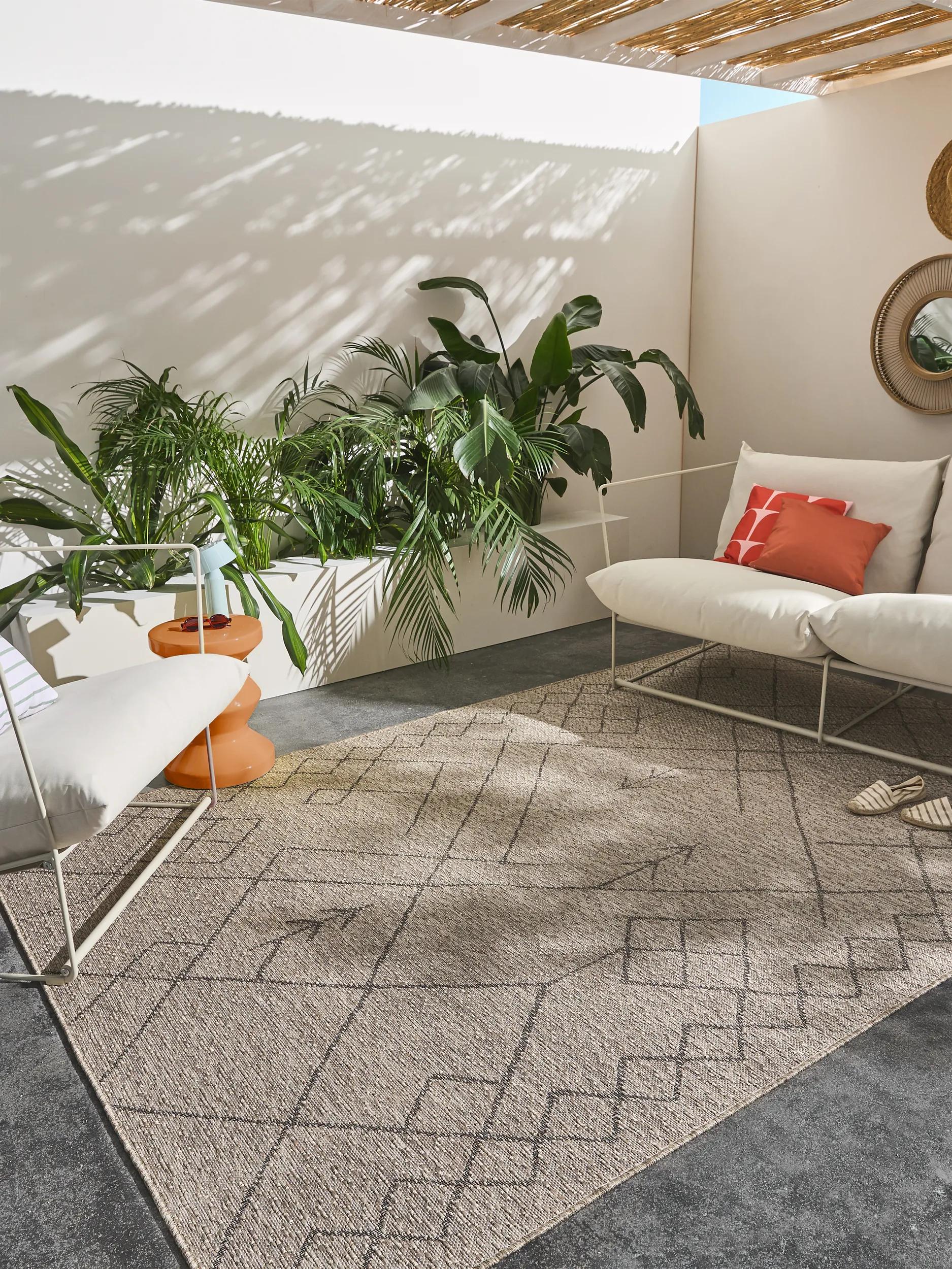 In- & Outdoor Rug Naoto Beige