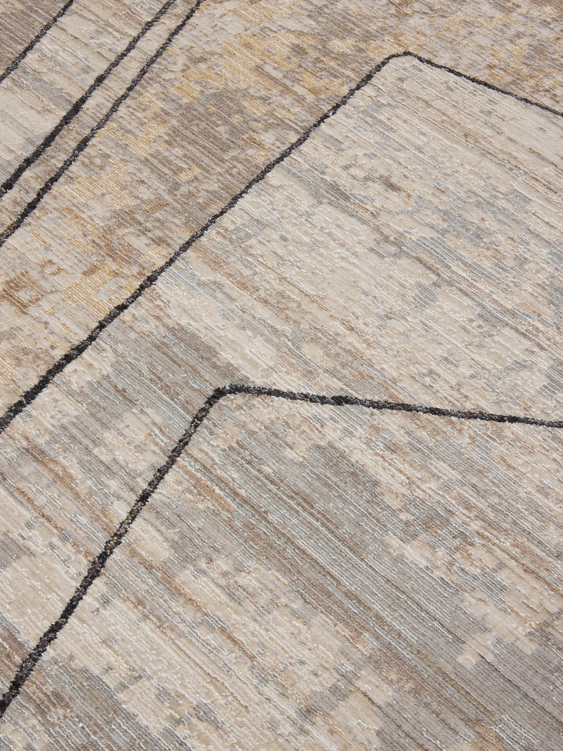 Rug Nero Cream/Charcoal