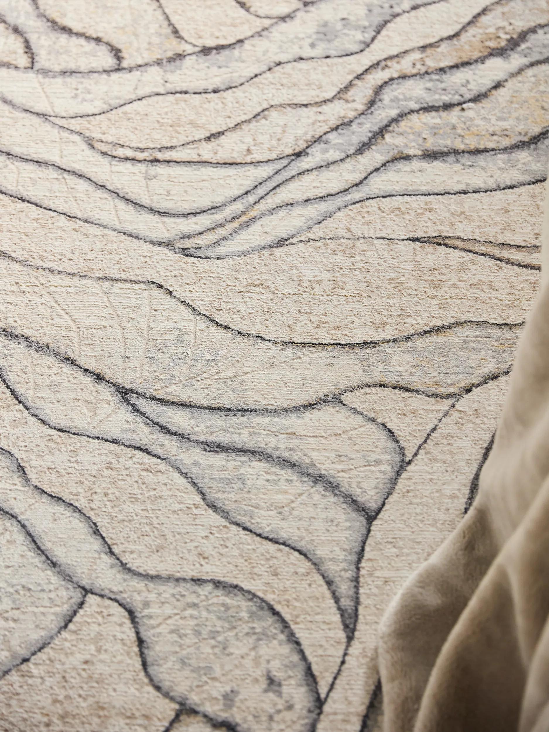 Rug Nero Cream/Charcoal