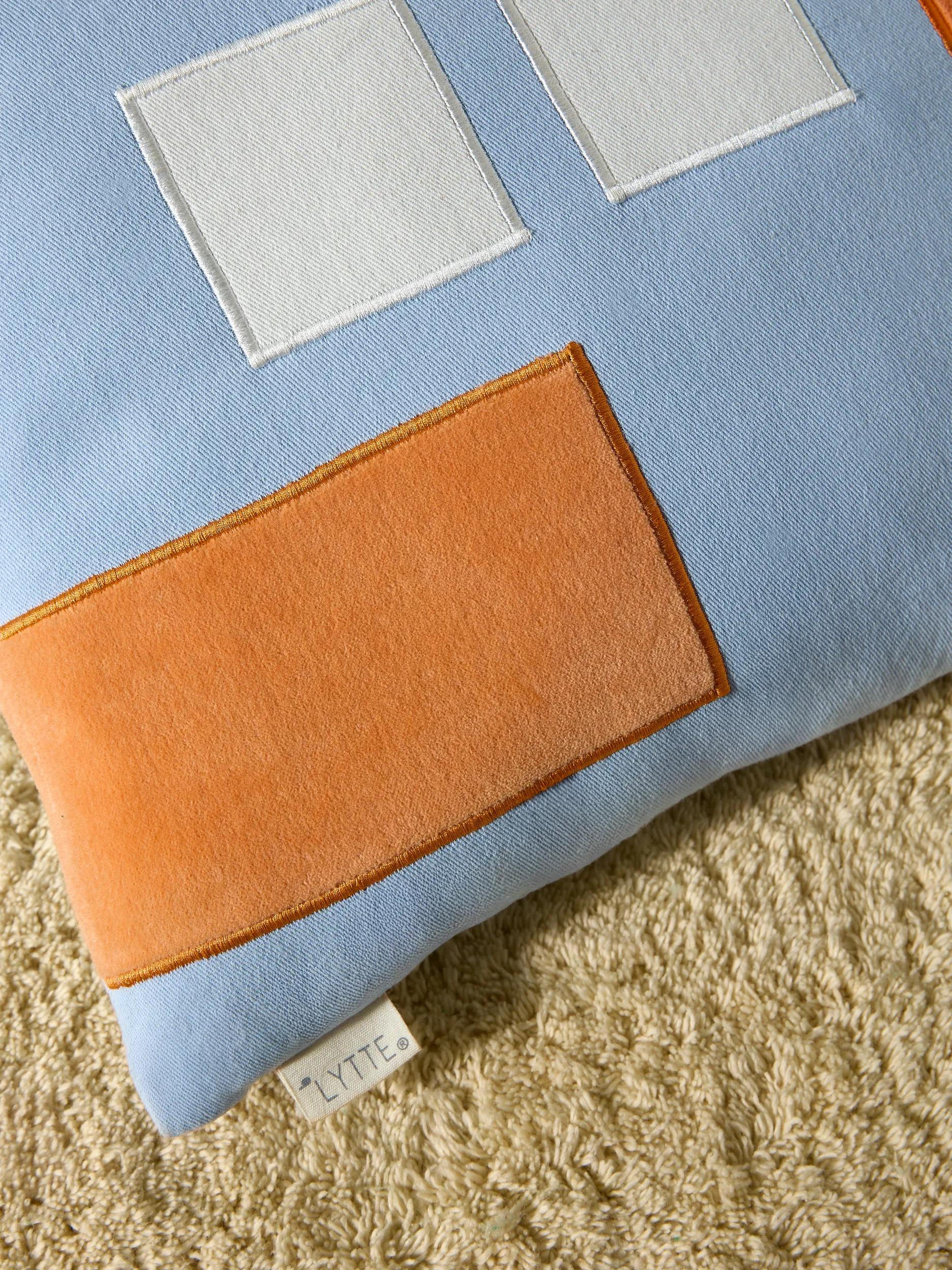 Cushion Niels Blue/Orange