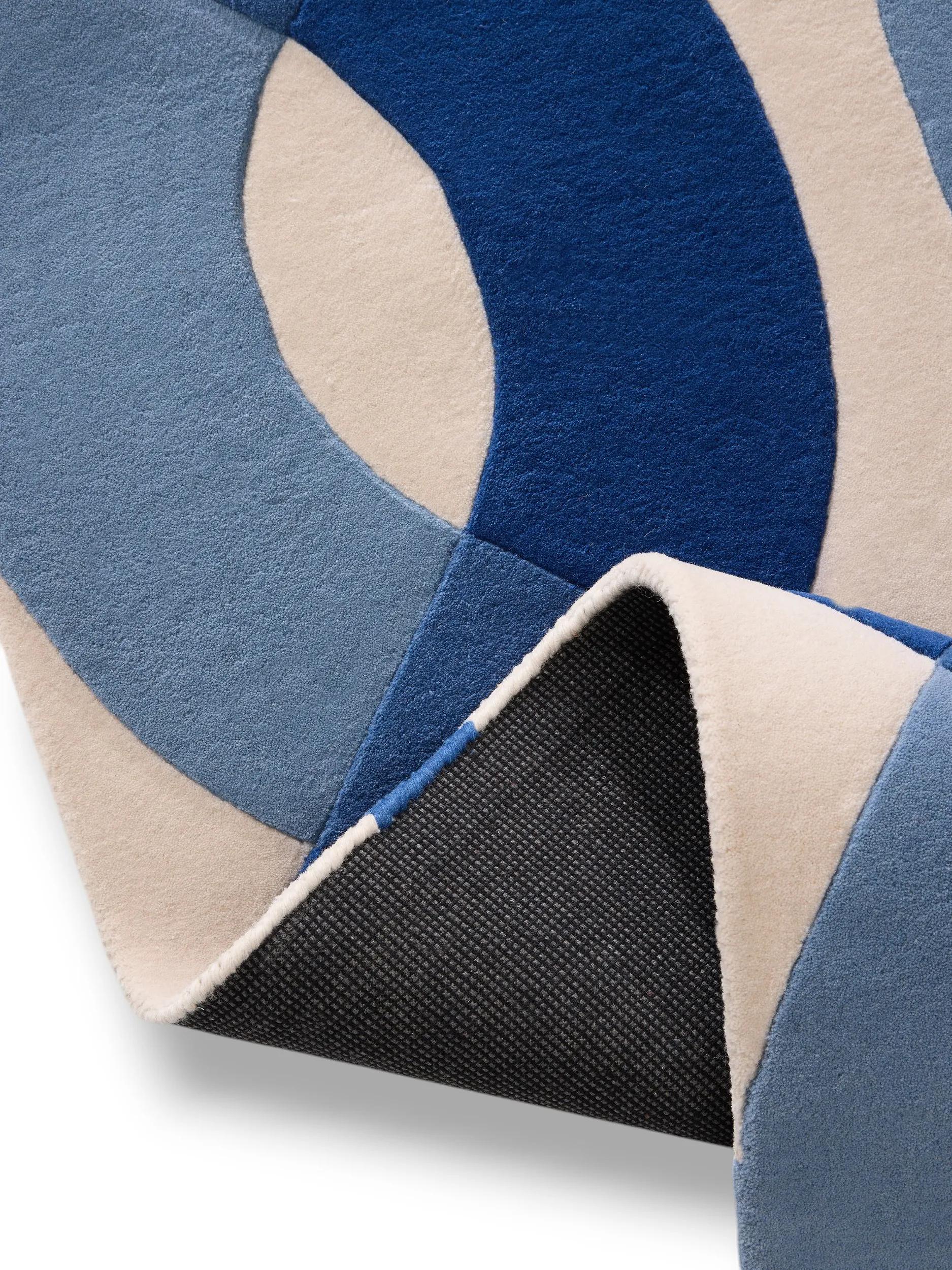 Wool Rug Nio Blue