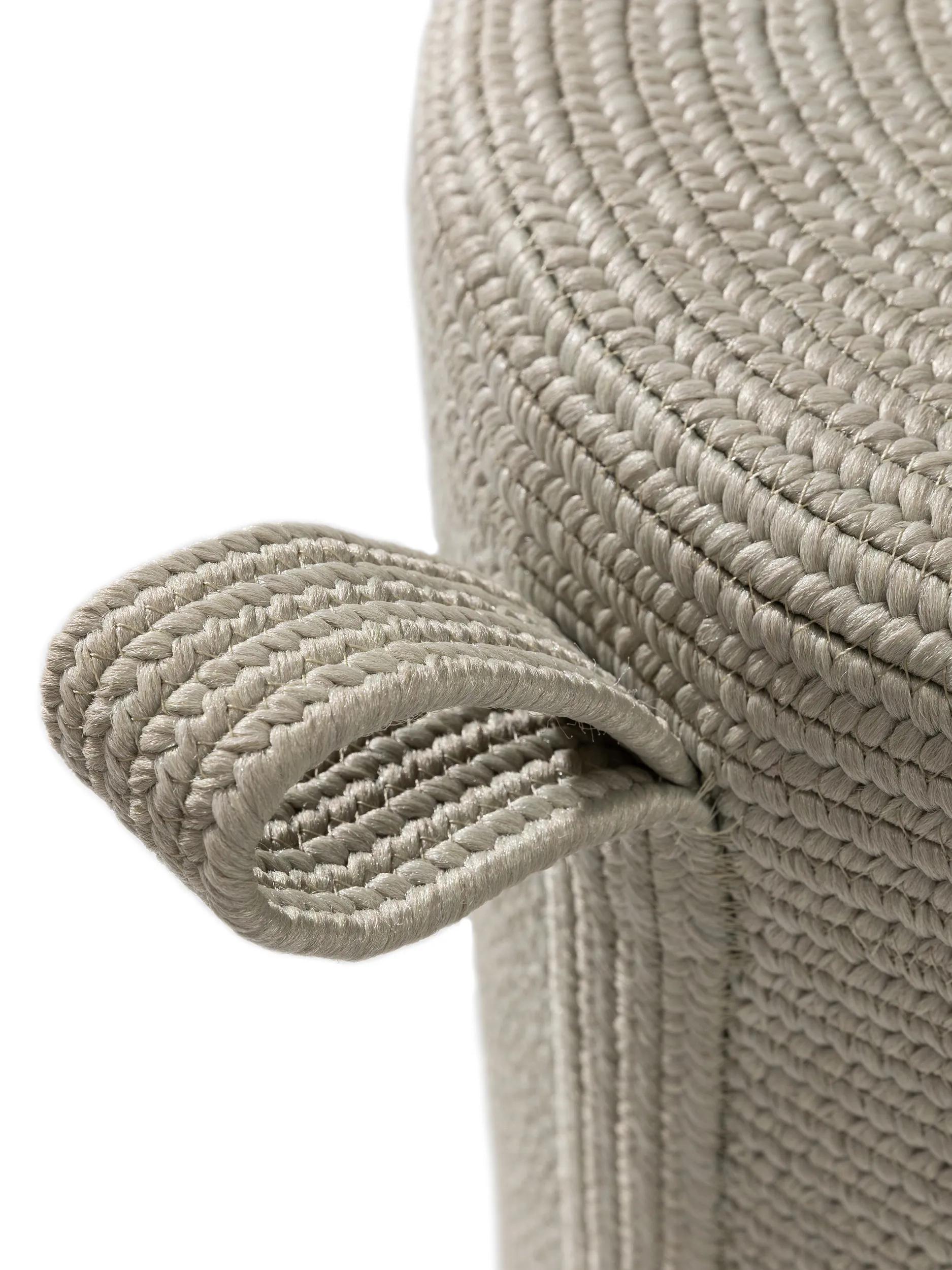 In- & Outdoor Pouf Noe Light Grey