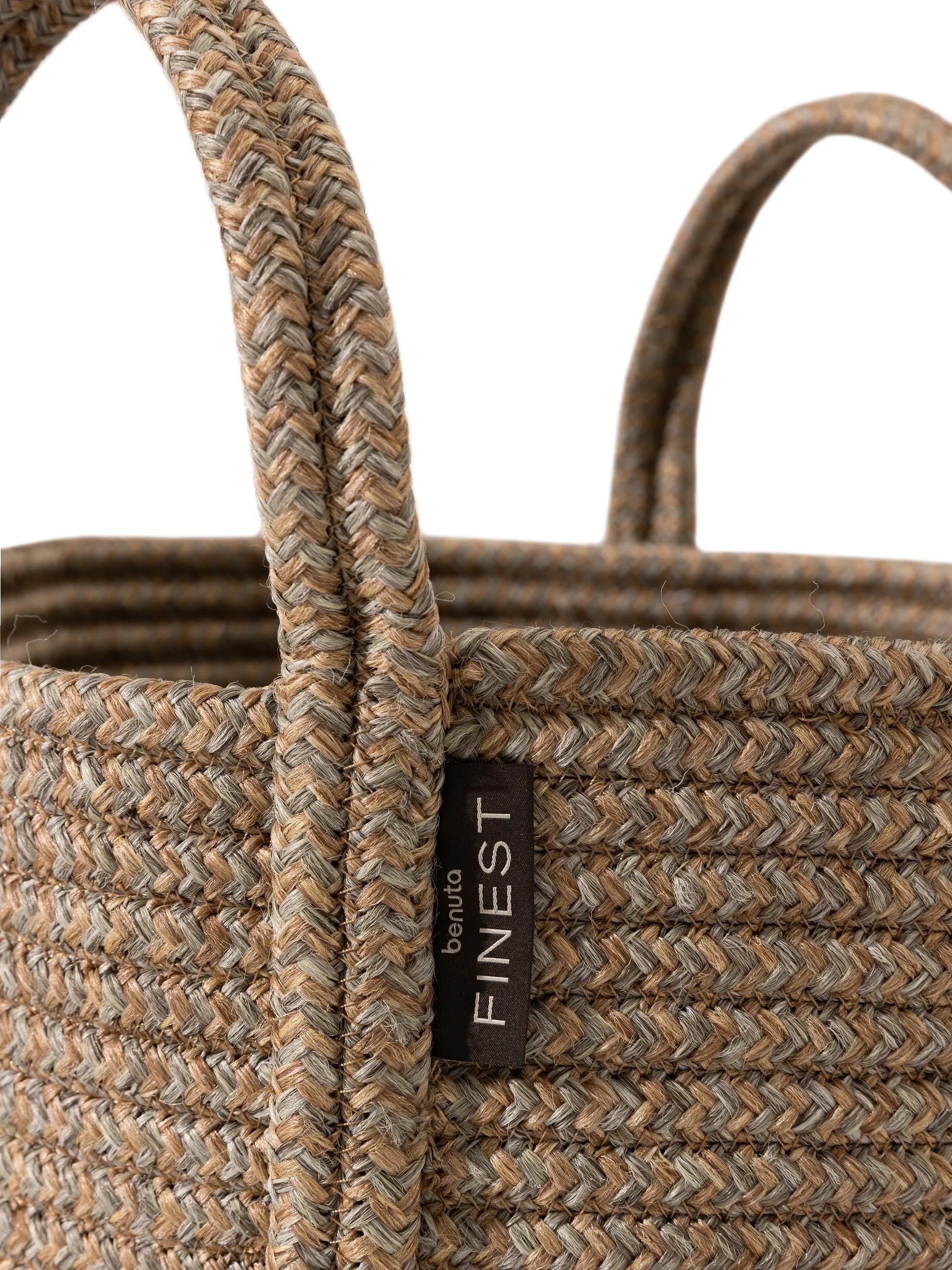 In- & Outdoor basket Noe Cream/Beige