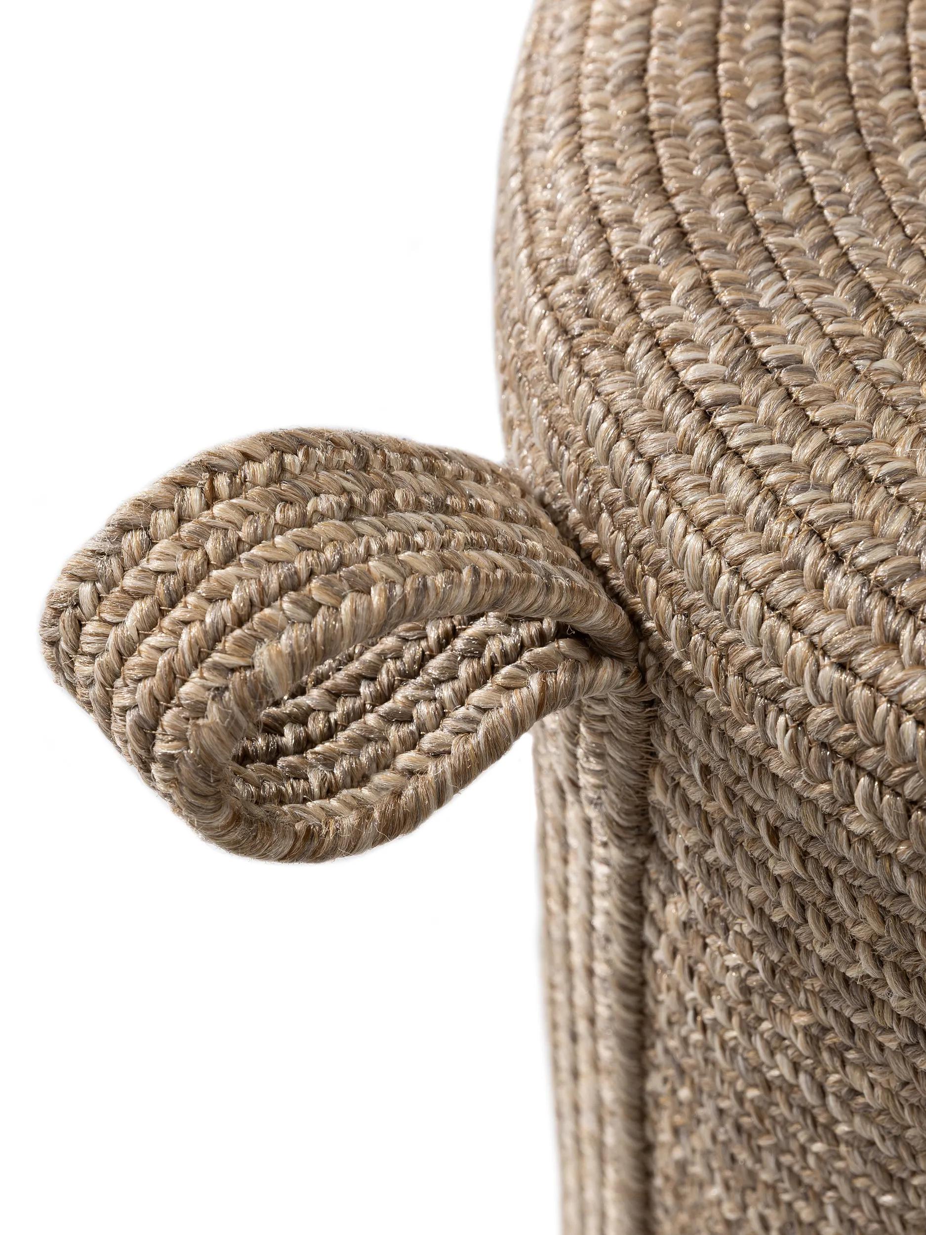 In- & Outdoor Pouf Noe natural