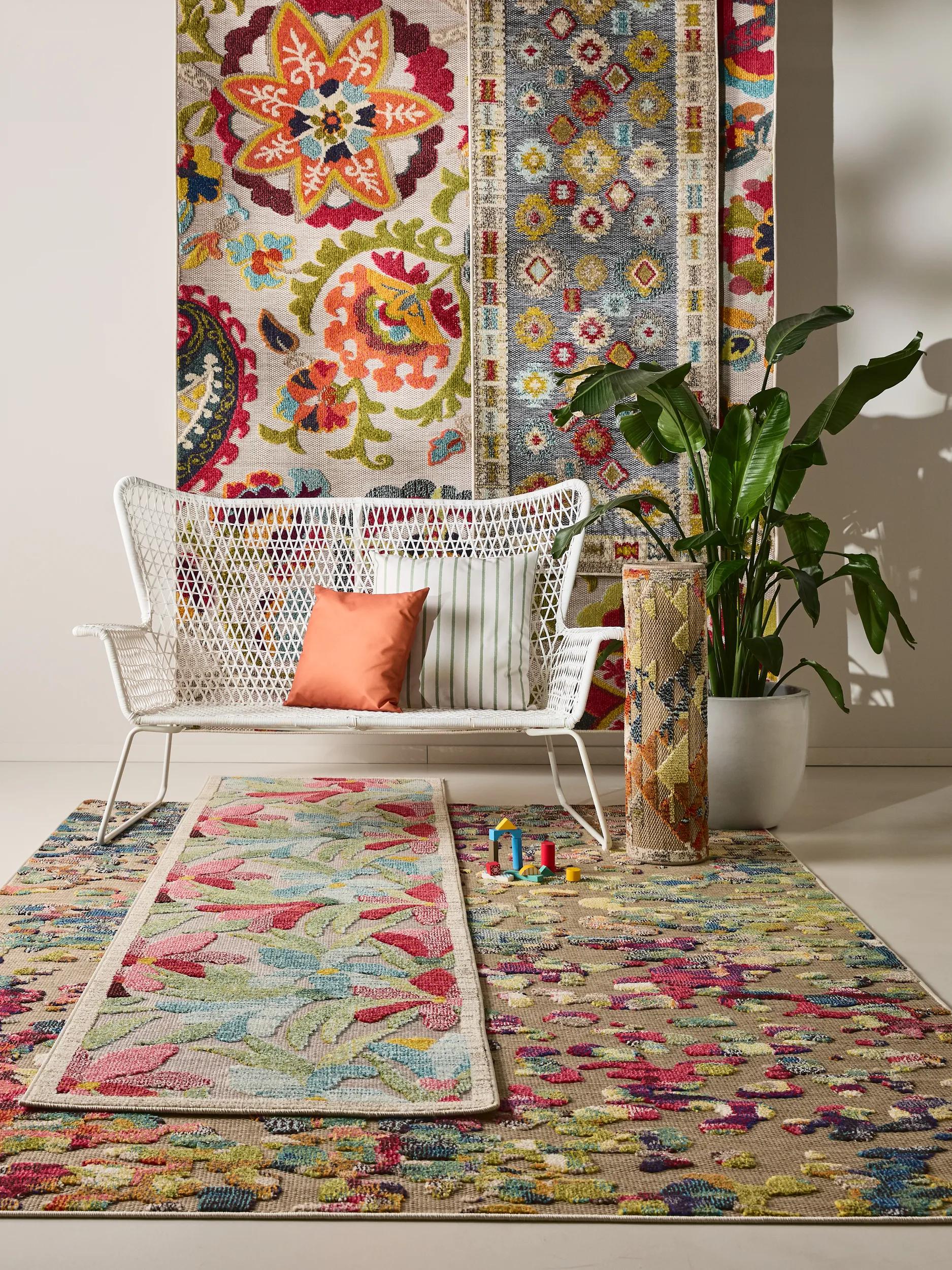 In- & Outdoor Runner Noelia Multicolour