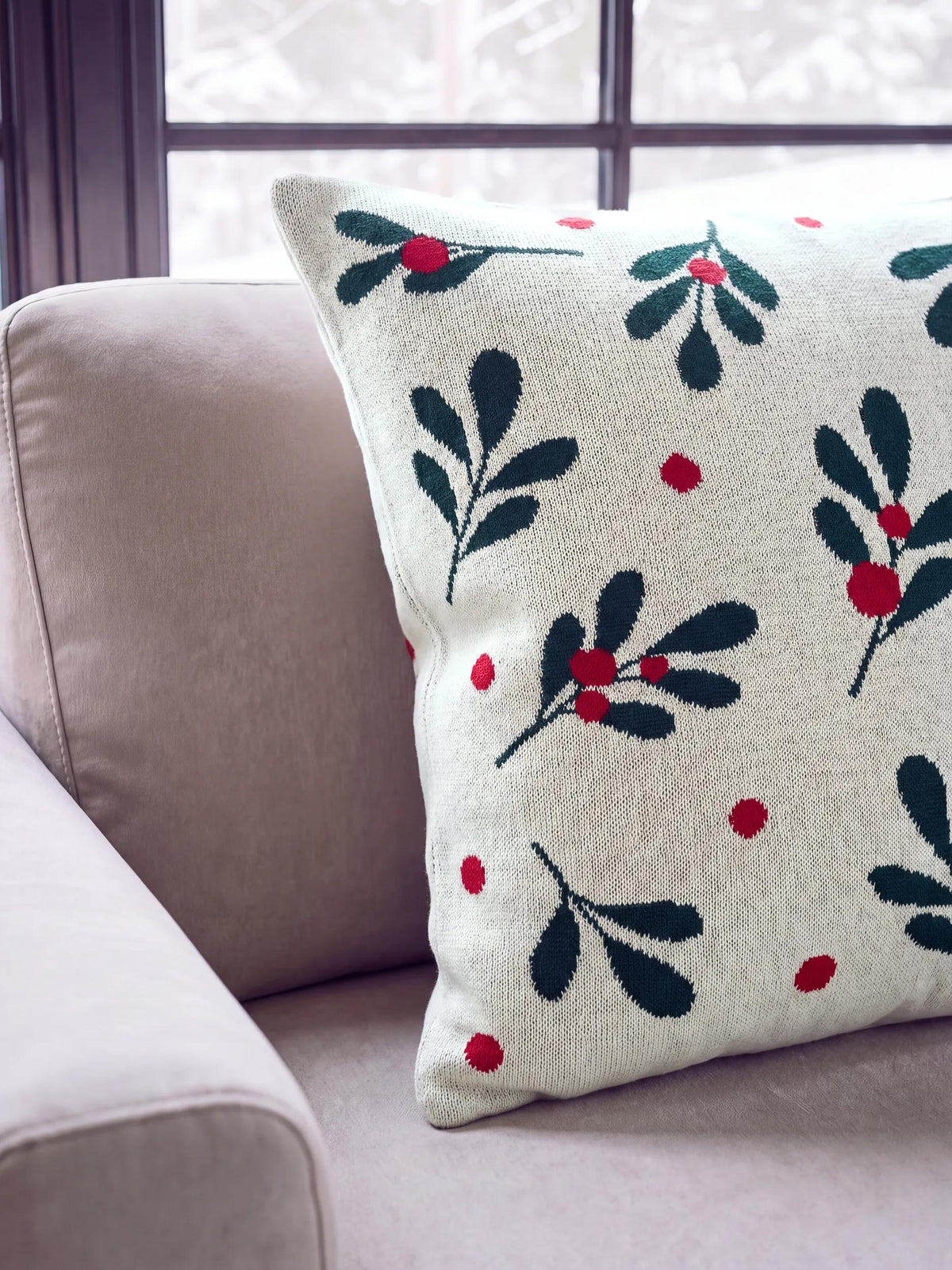 Christmas Cushion Nordic Cream