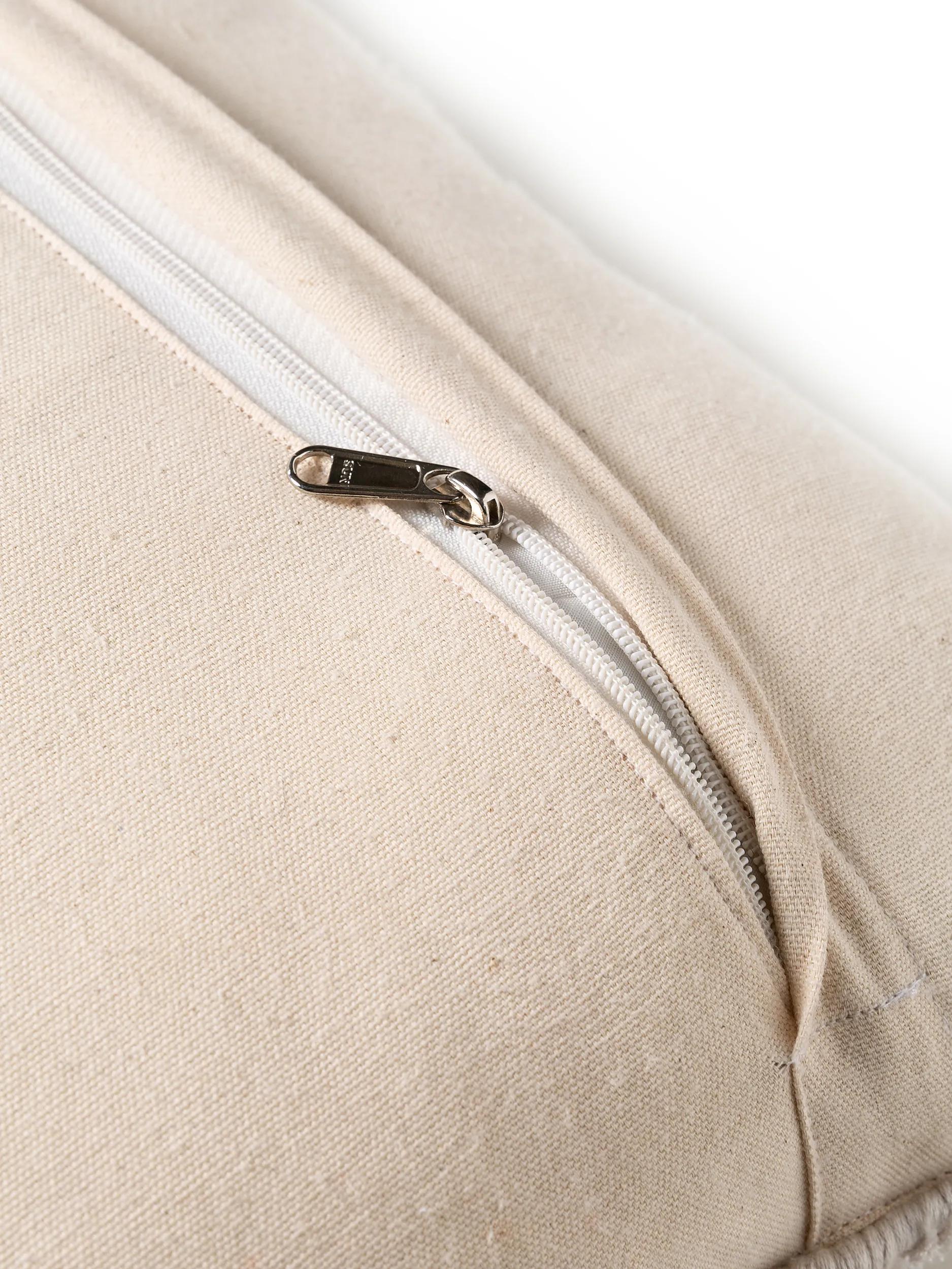 Housse de coussin Nova gris clair