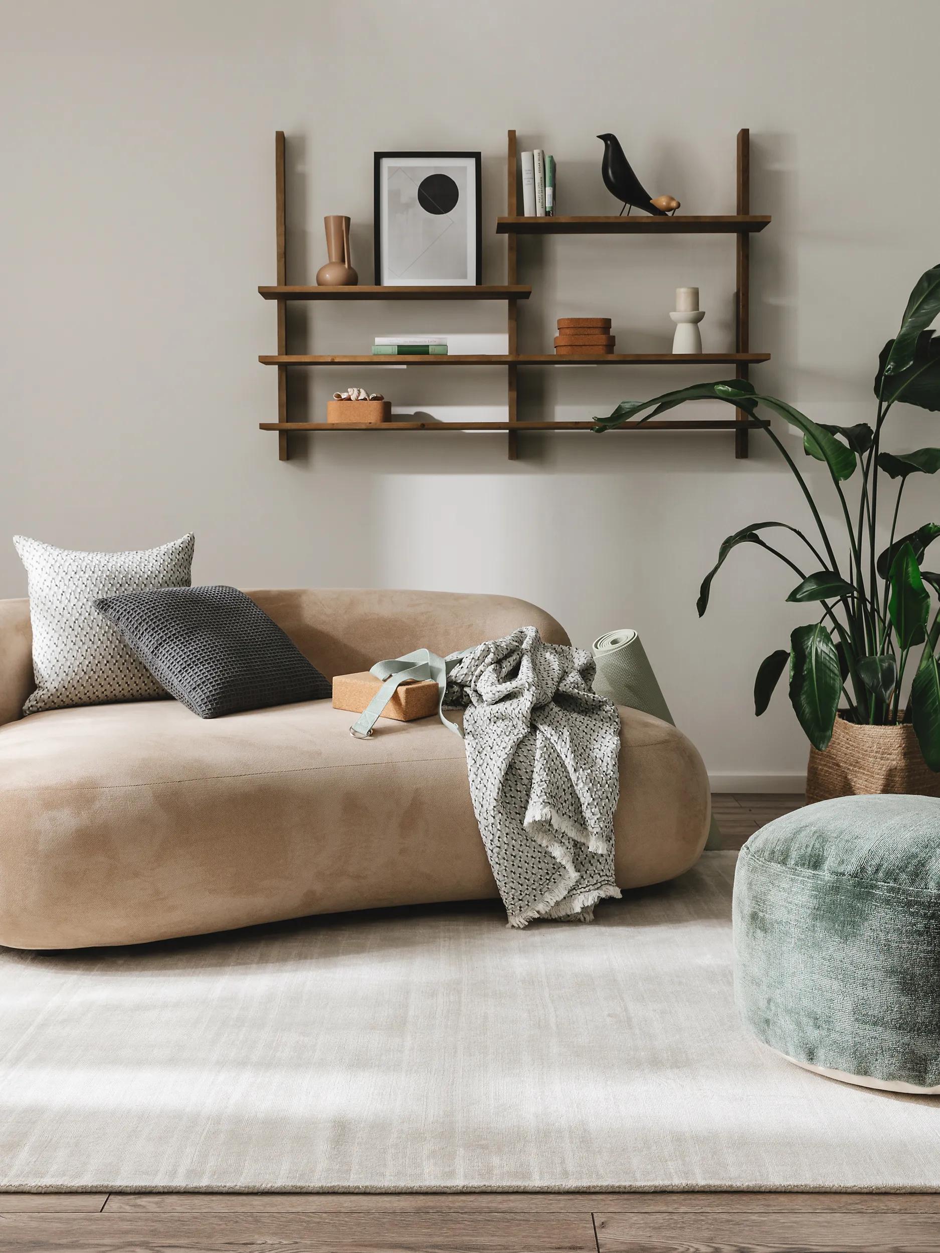 Viscose Rug Nova Light Grey