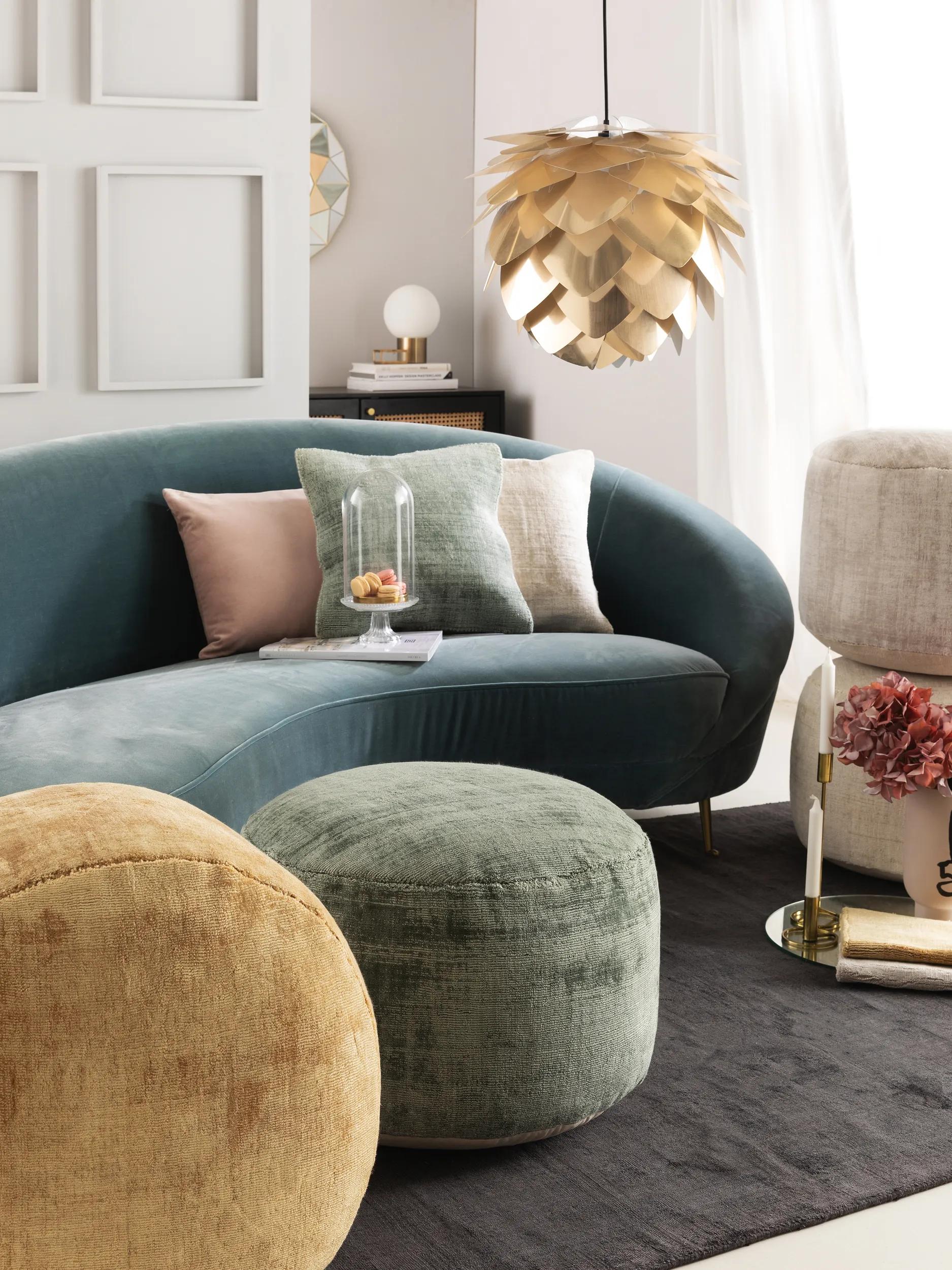 Housse de coussin Nova gris clair