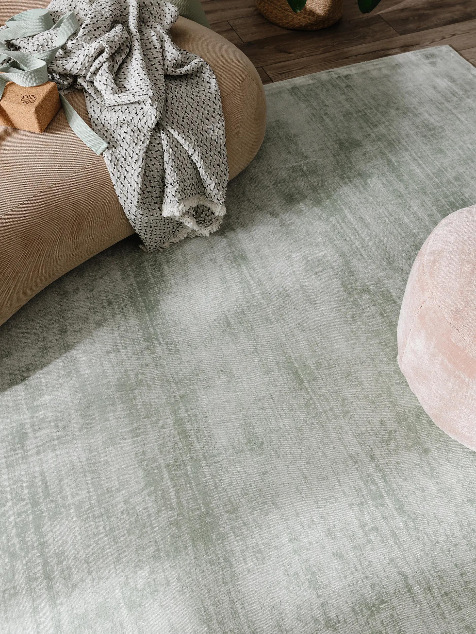 Viscose Rug Nova Mint