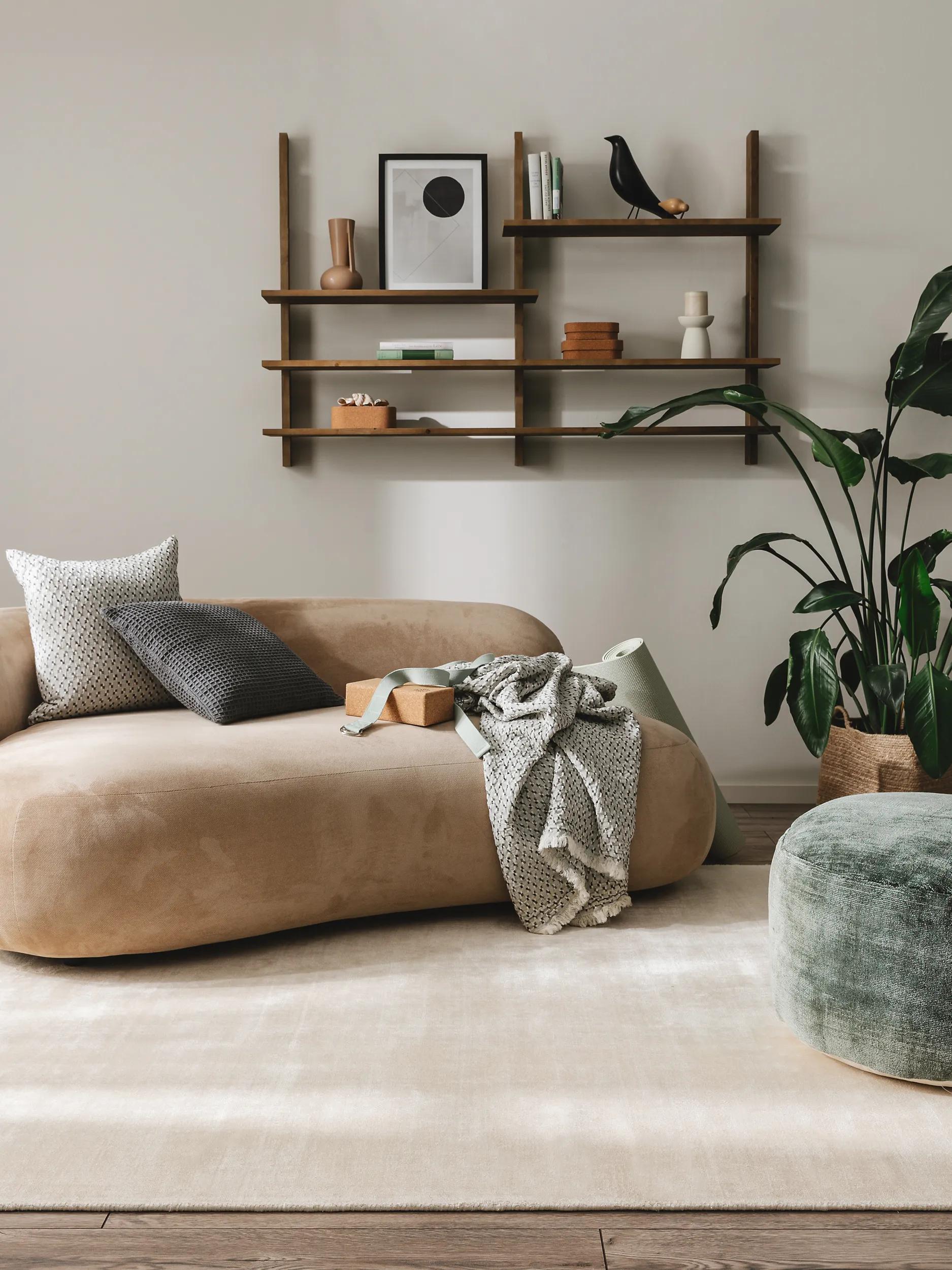 Viscose Rug Nova Cream