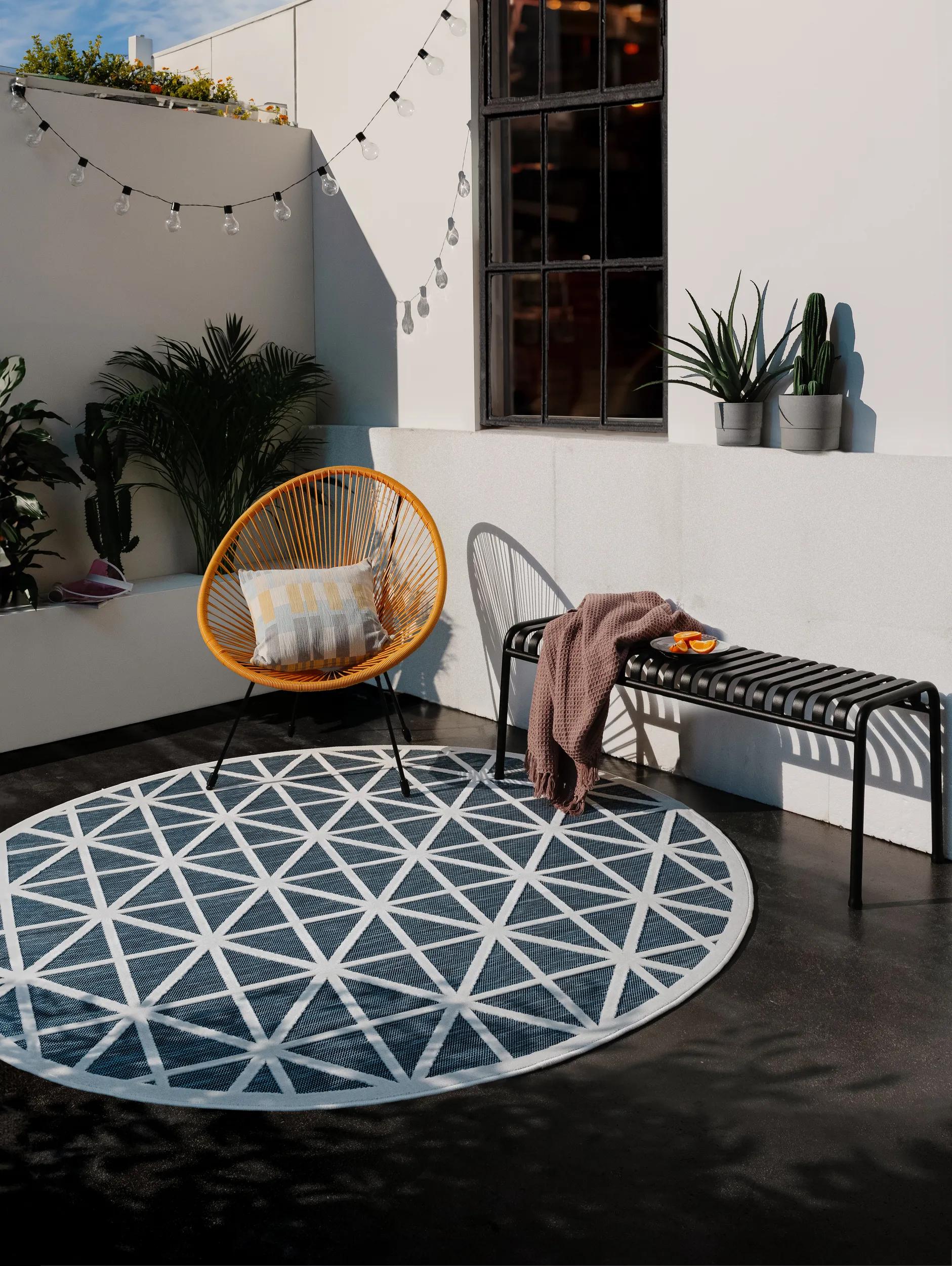 In- & Outdoor Rug Orion Blue