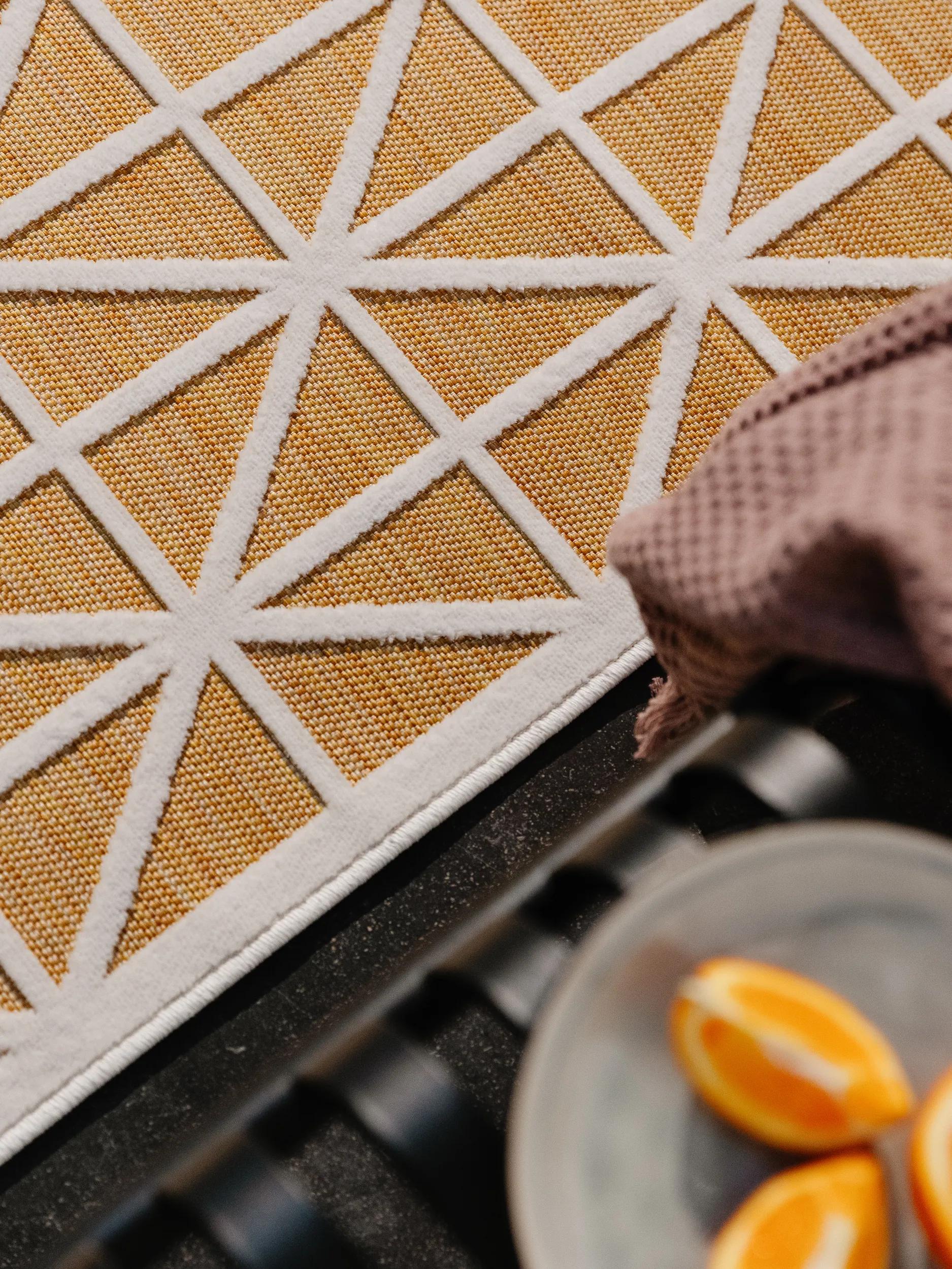 In- & Outdoor Läufer Orion Gelb