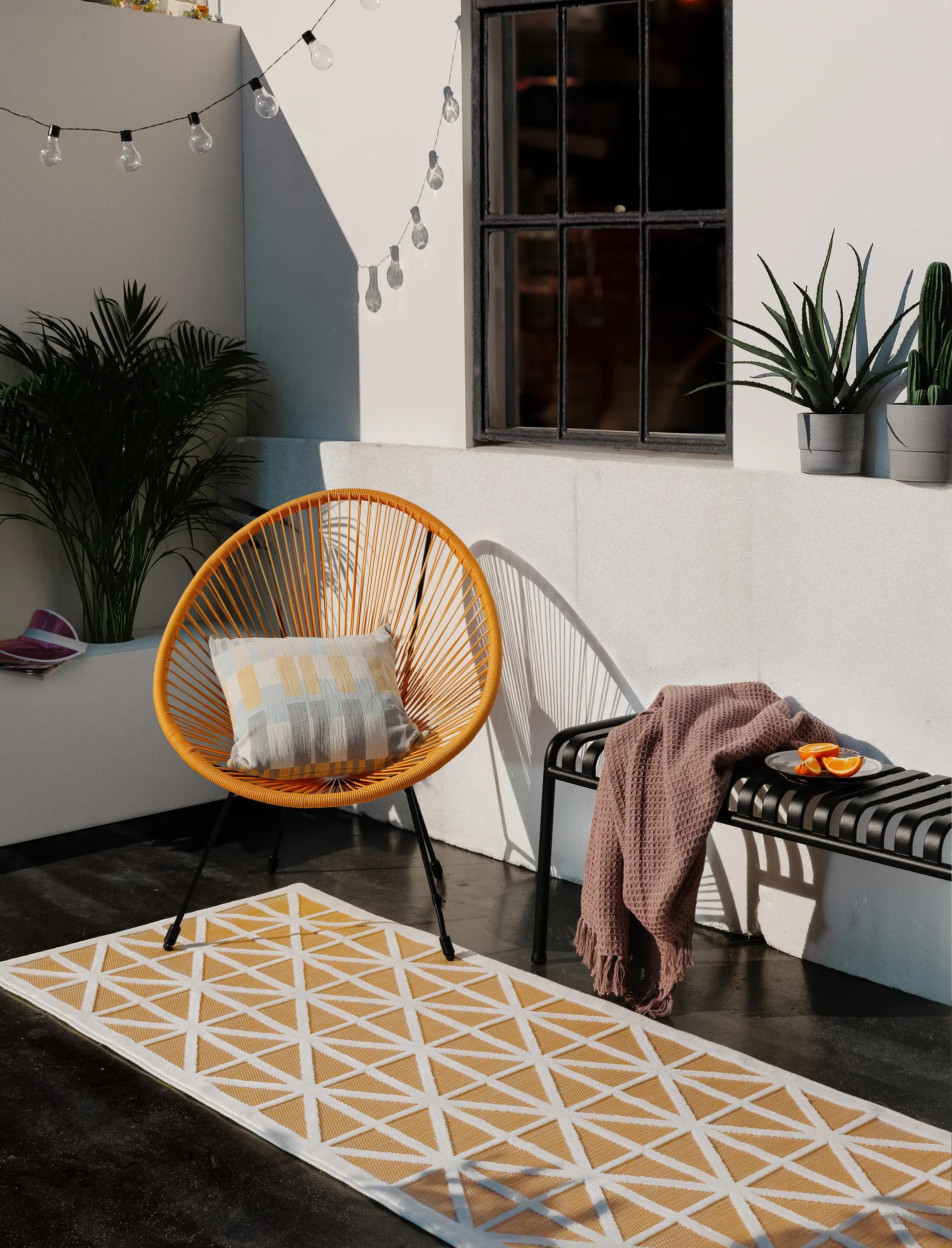 In- & Outdoor Läufer Orion Gelb