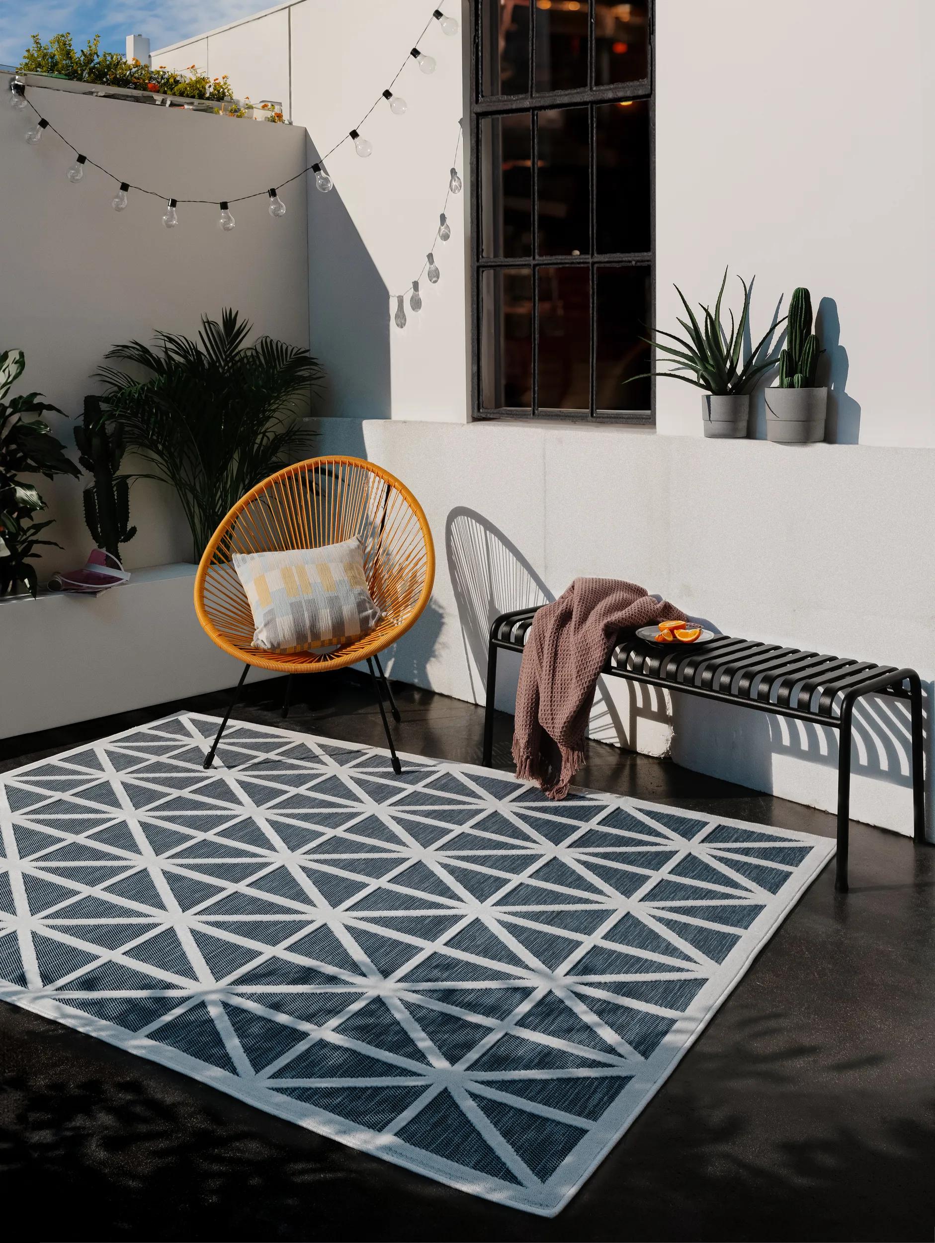 In- & Outdoor Rug Orion Blue