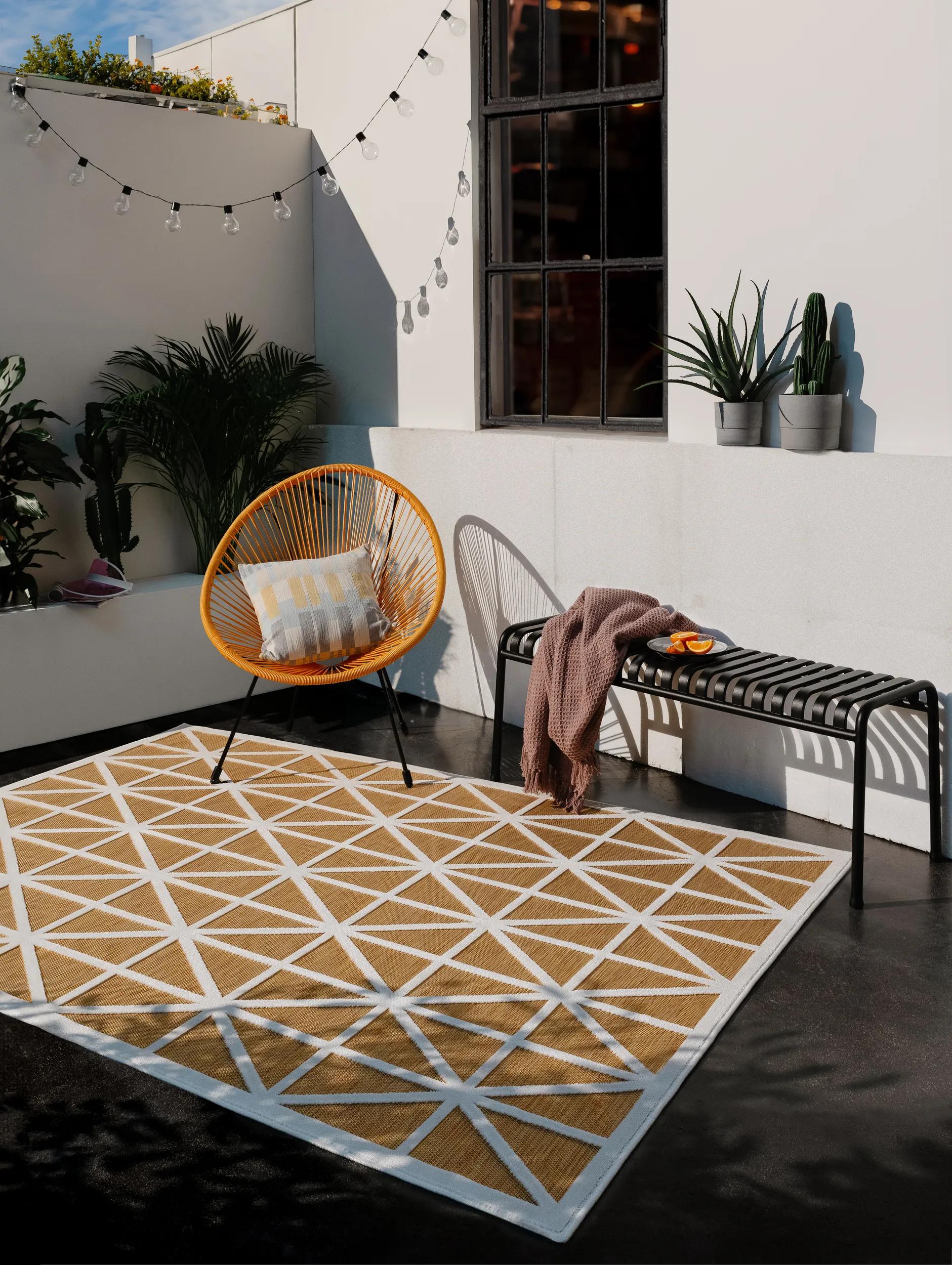 In- & Outdoor Rug Orion Yellow