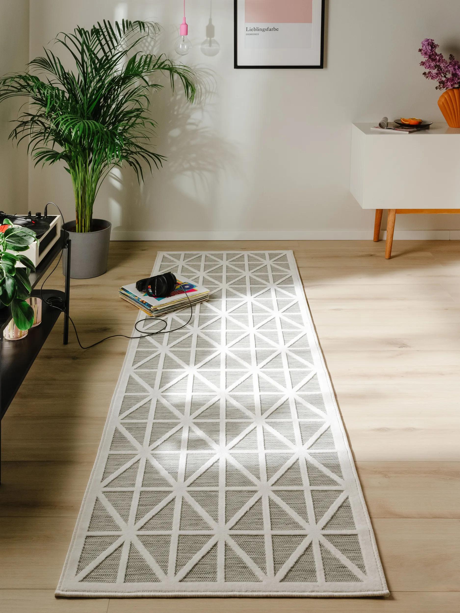 In- & Outdoor Läufer Orion Grau