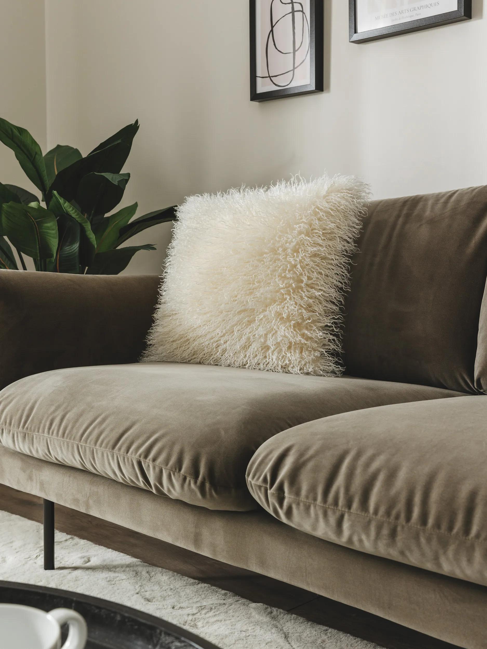 Funda de Cojín Oscar Crema