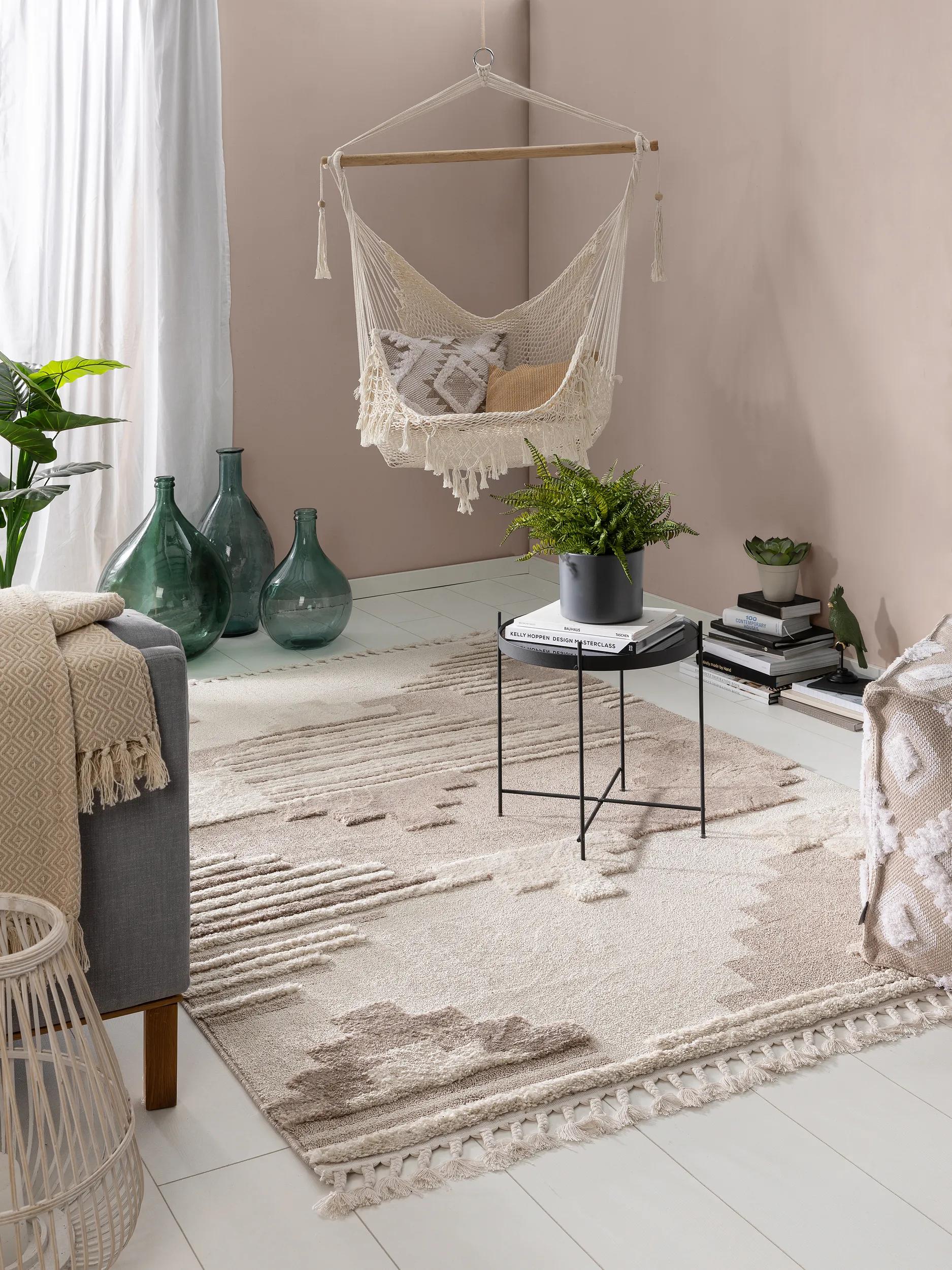 Alfombra Oyo Crema/Beige