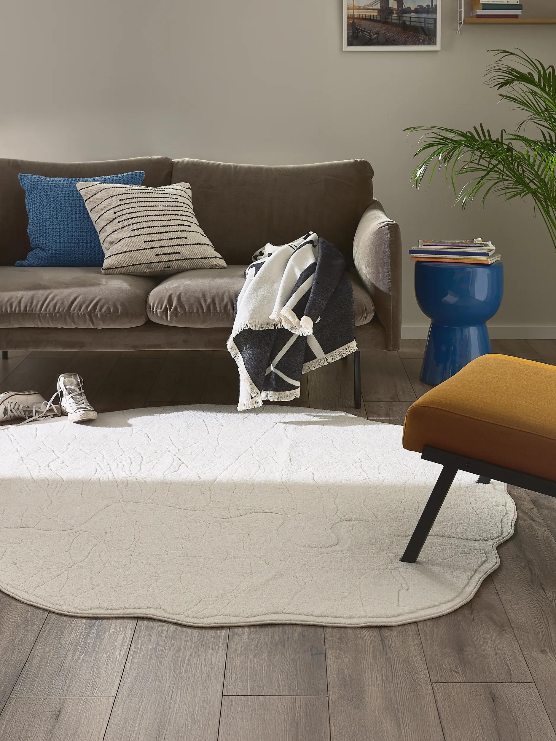 Washable Rug Pam Cream