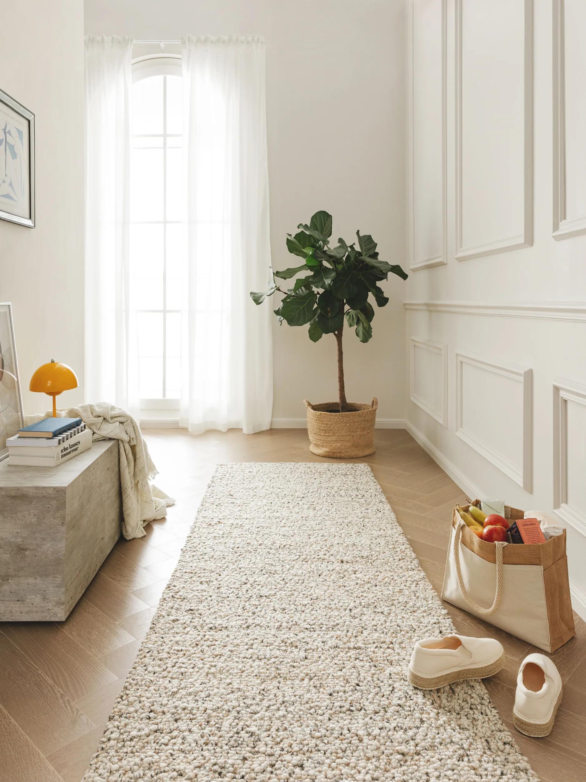 Parche de corredor de lana multicolor