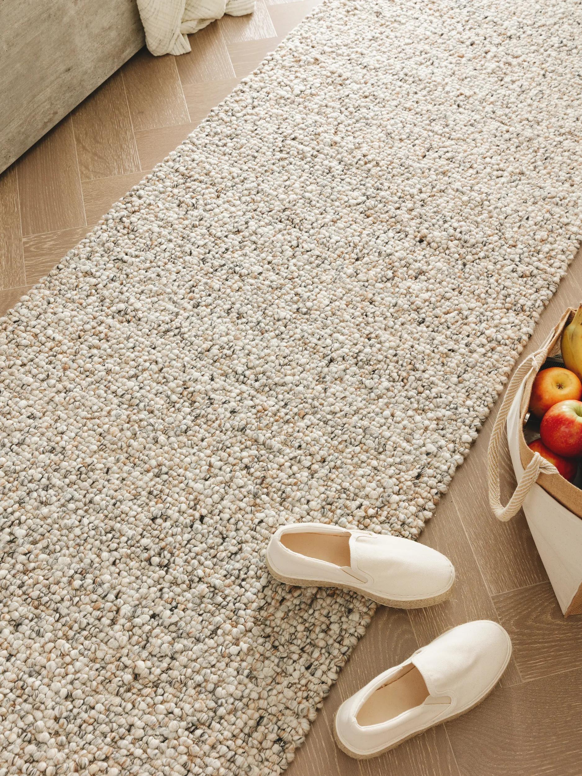 Parche de corredor de lana multicolor