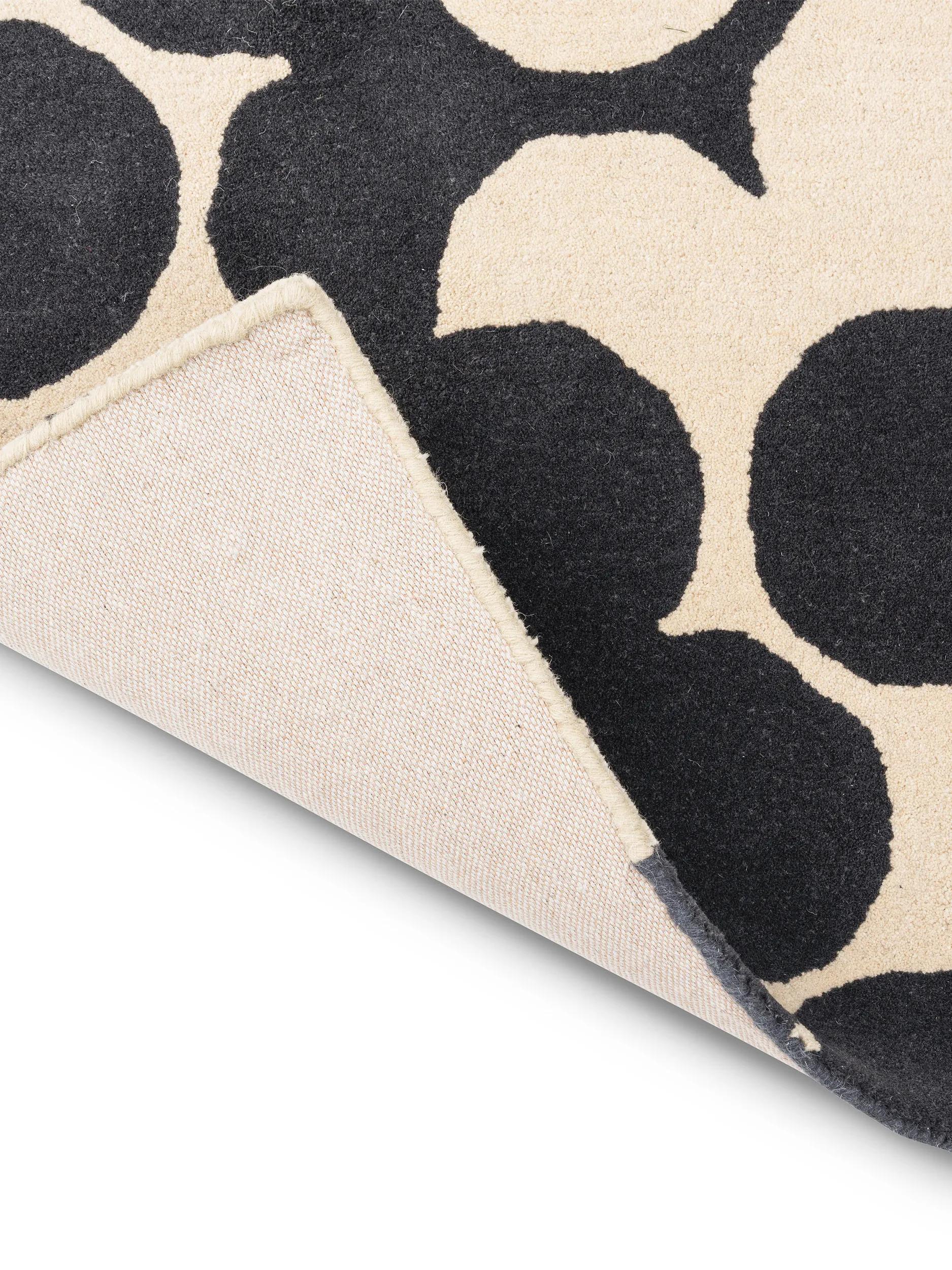 Wool Rug Puzzle Flower Multicolour