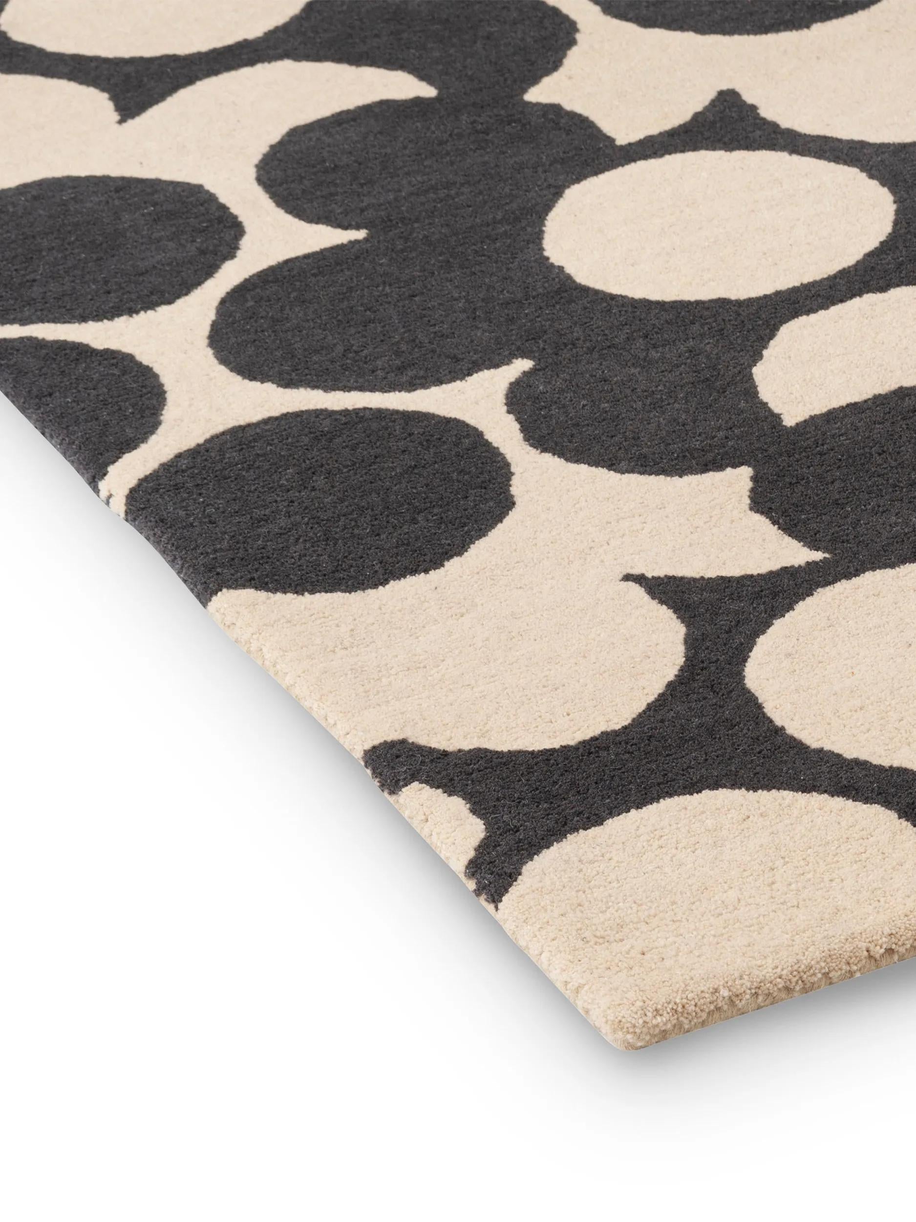 Wool Rug Puzzle Flower Multicolour