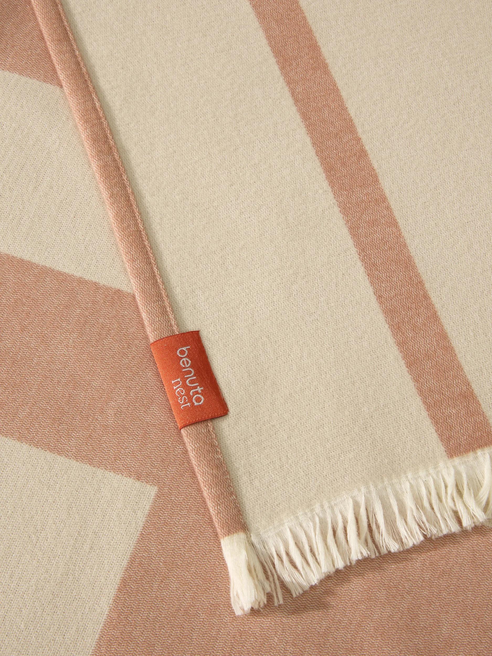 Cotton Blanket Reed Brown