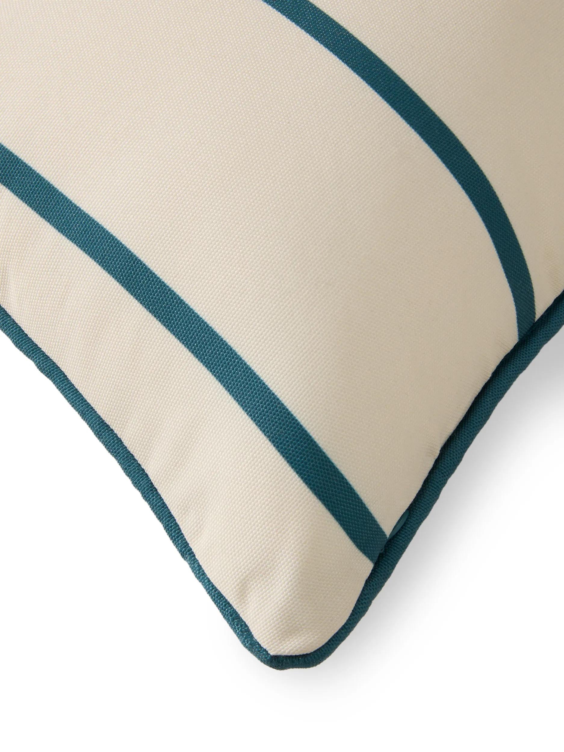 In- & Outdoor Cushion Reed Petrol