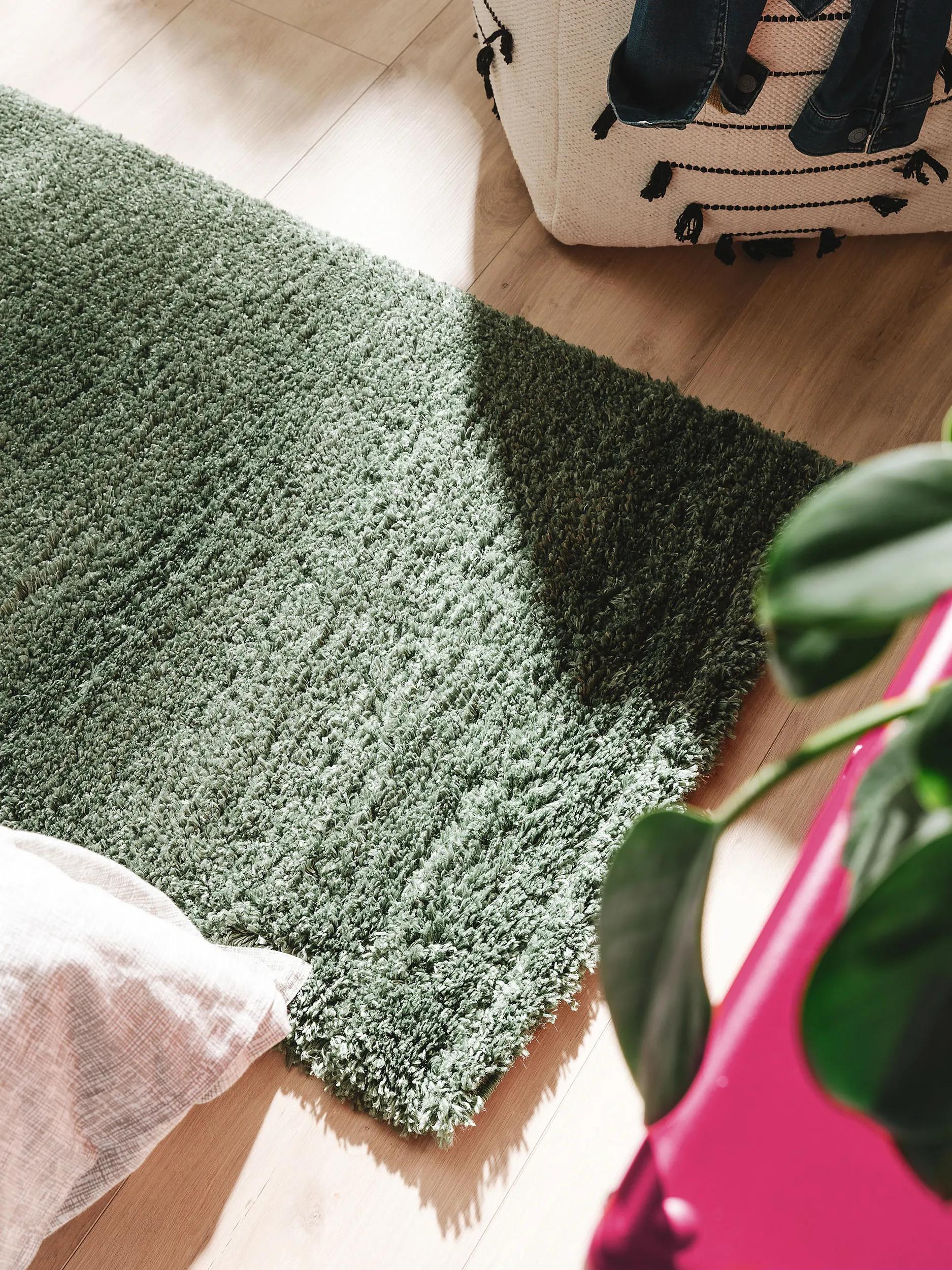 Shaggy rug Ricky Green