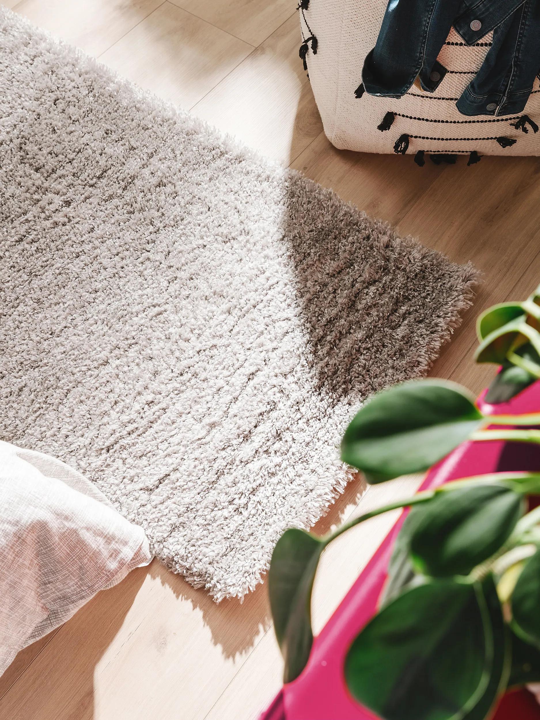 Shaggy rug Ricky Grey