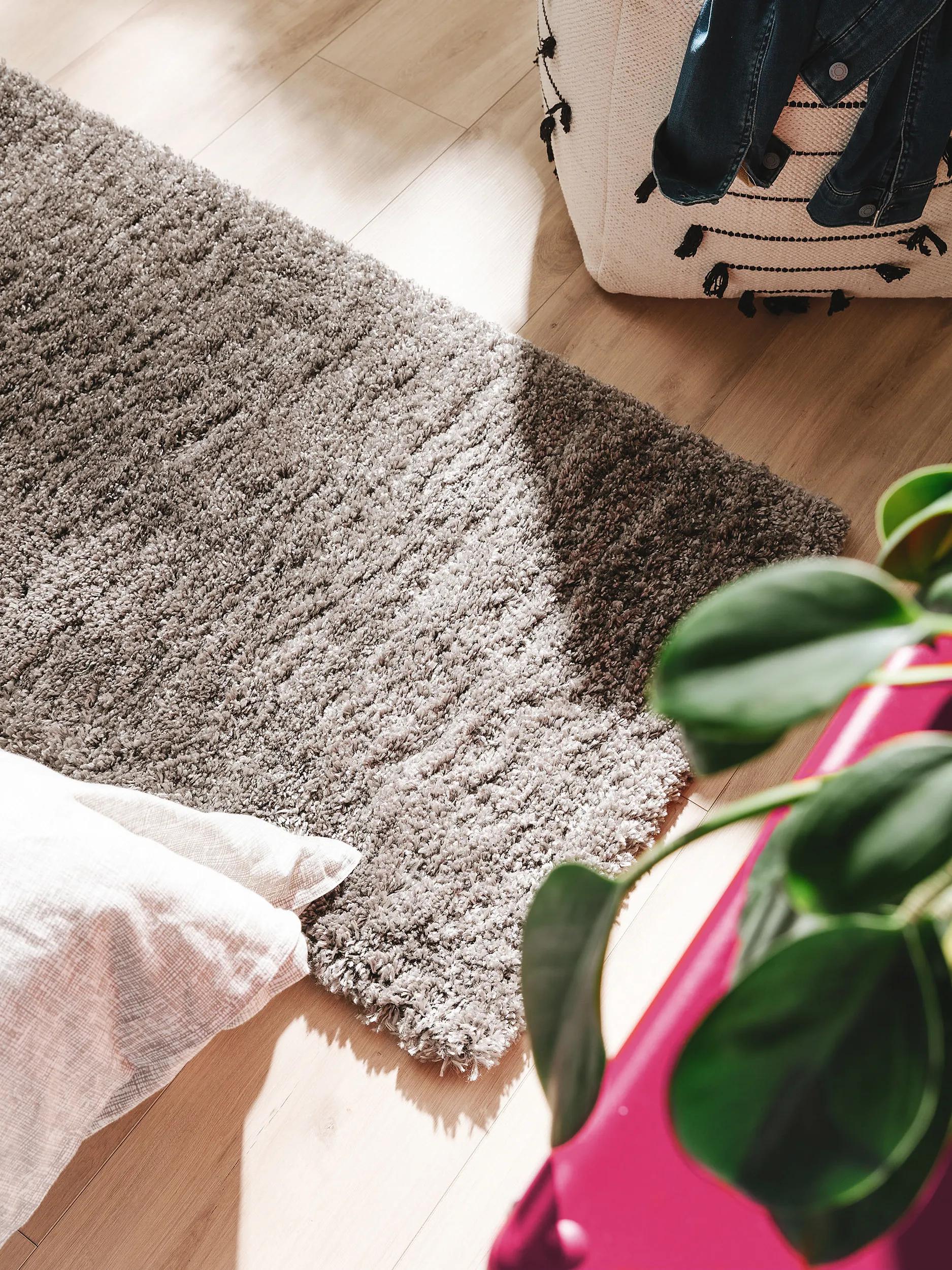 Shaggy rug Ricky Charcoal