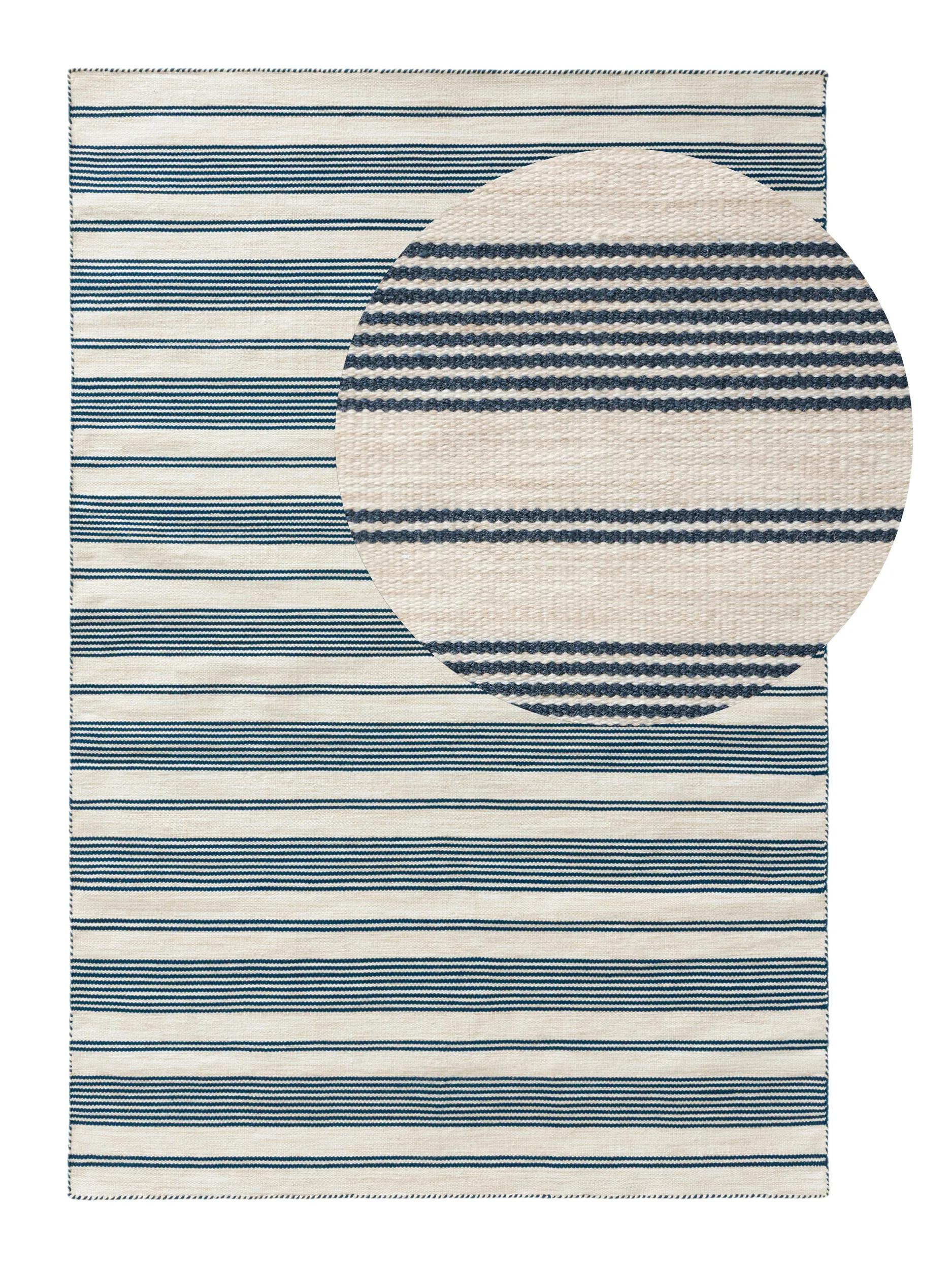 In- & Outdoor Rug Rida Beige/Blue