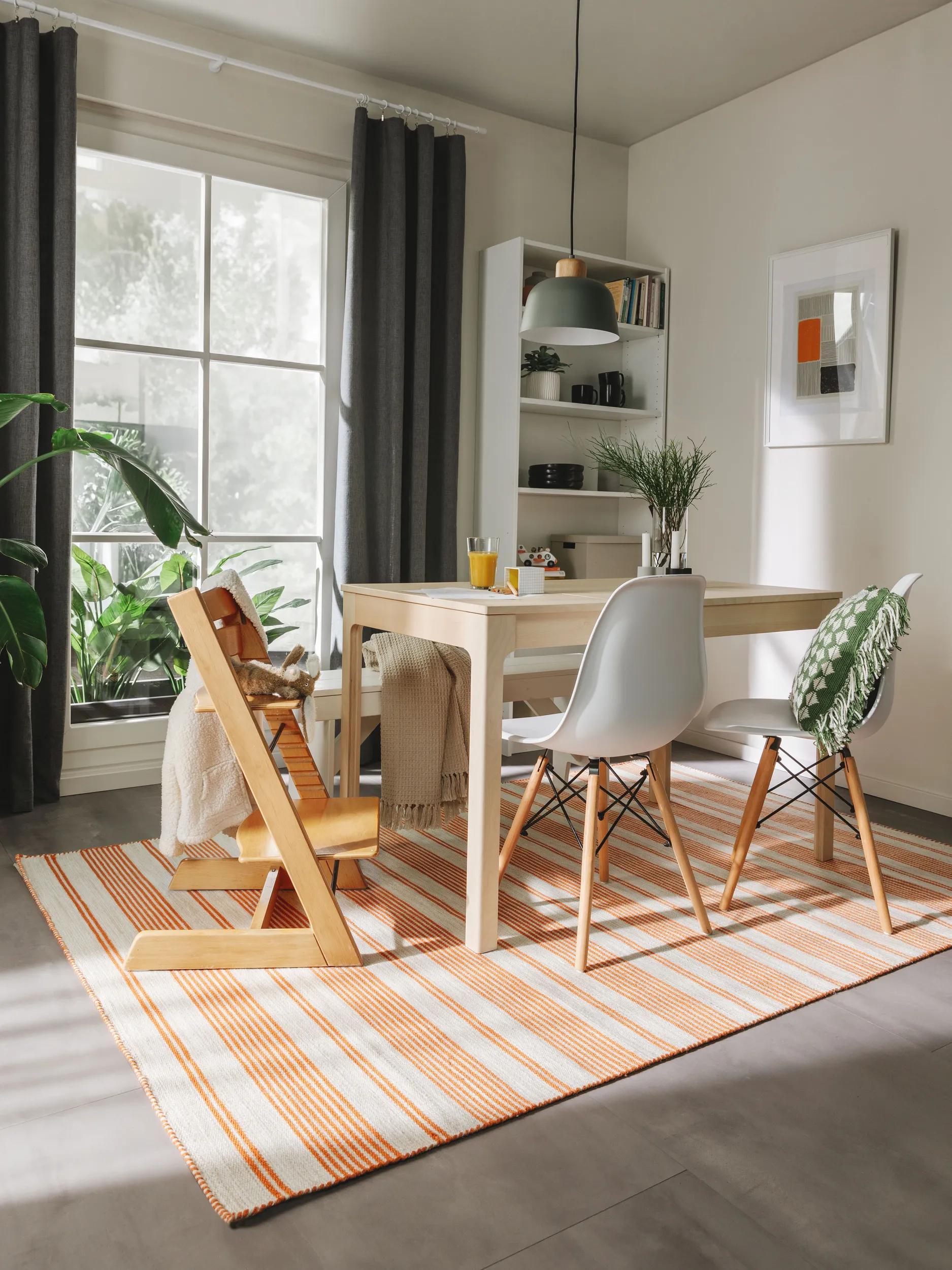 In- & Outdoor Rug Rida Beige/Orange