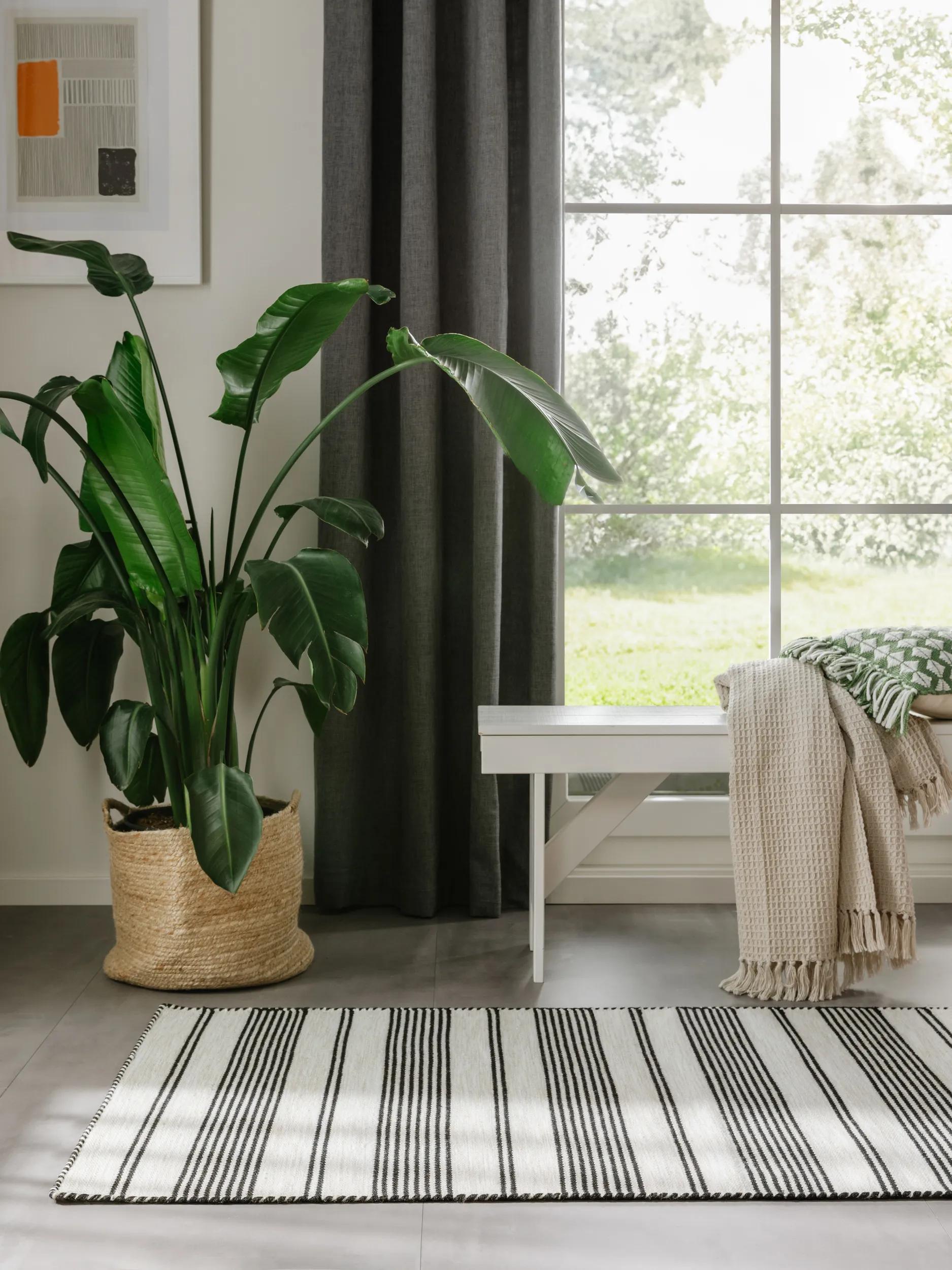 In- & Outdoor Runner Rida Beige/Black