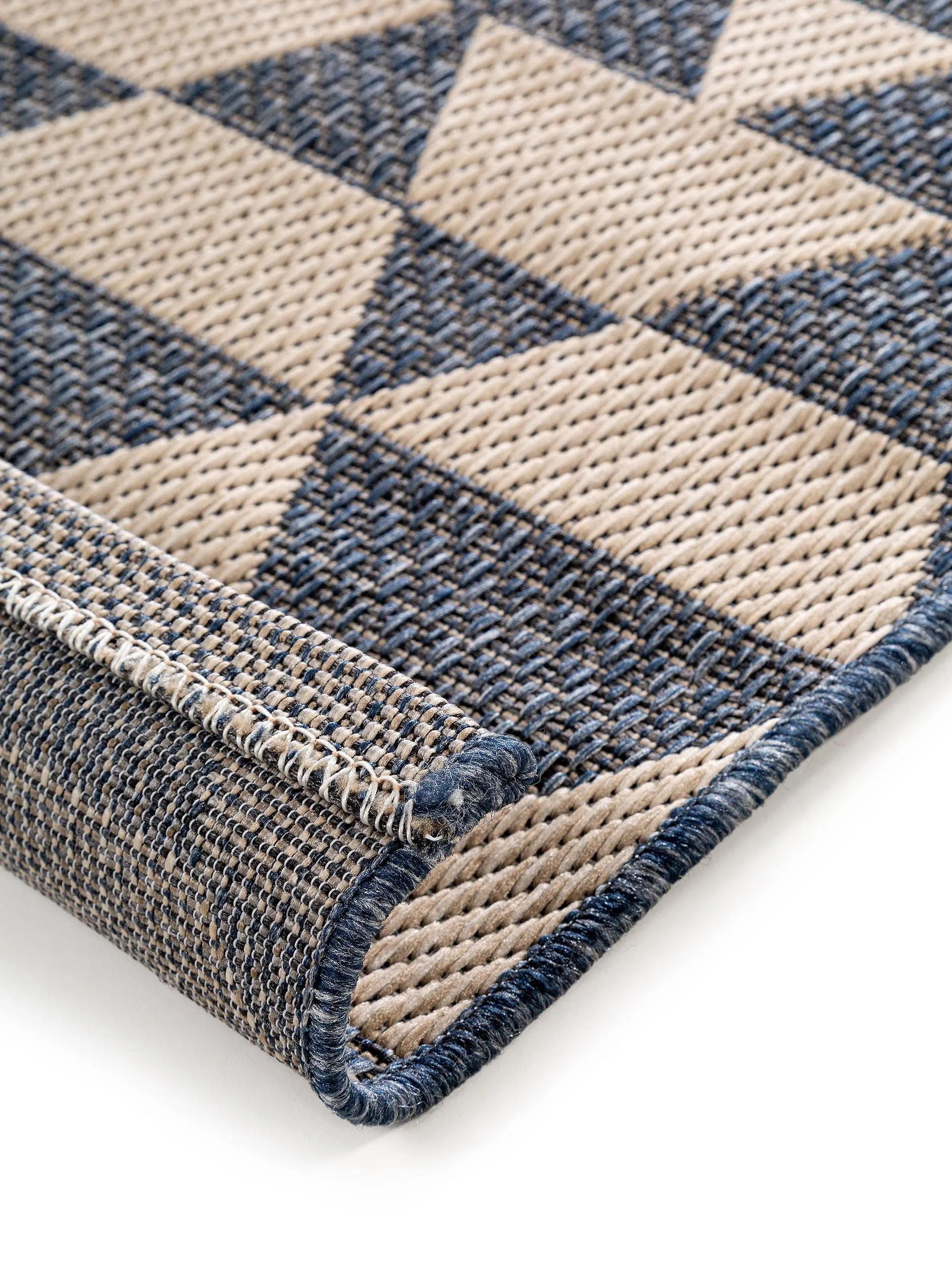 In- & Outdoor Rug River Beige/Blue