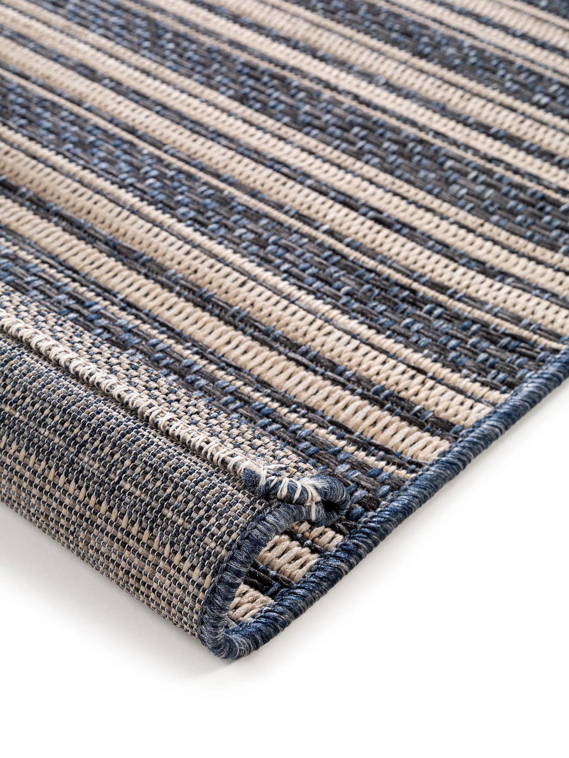 In- & Outdoor Runner River Beige/Blue