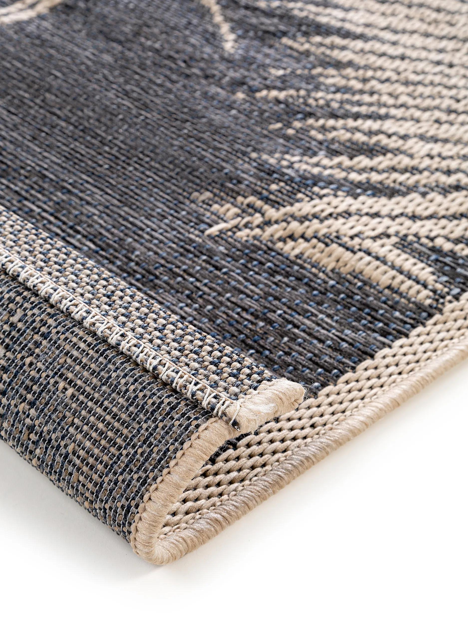 Alfombra para interior y exterior River Blue