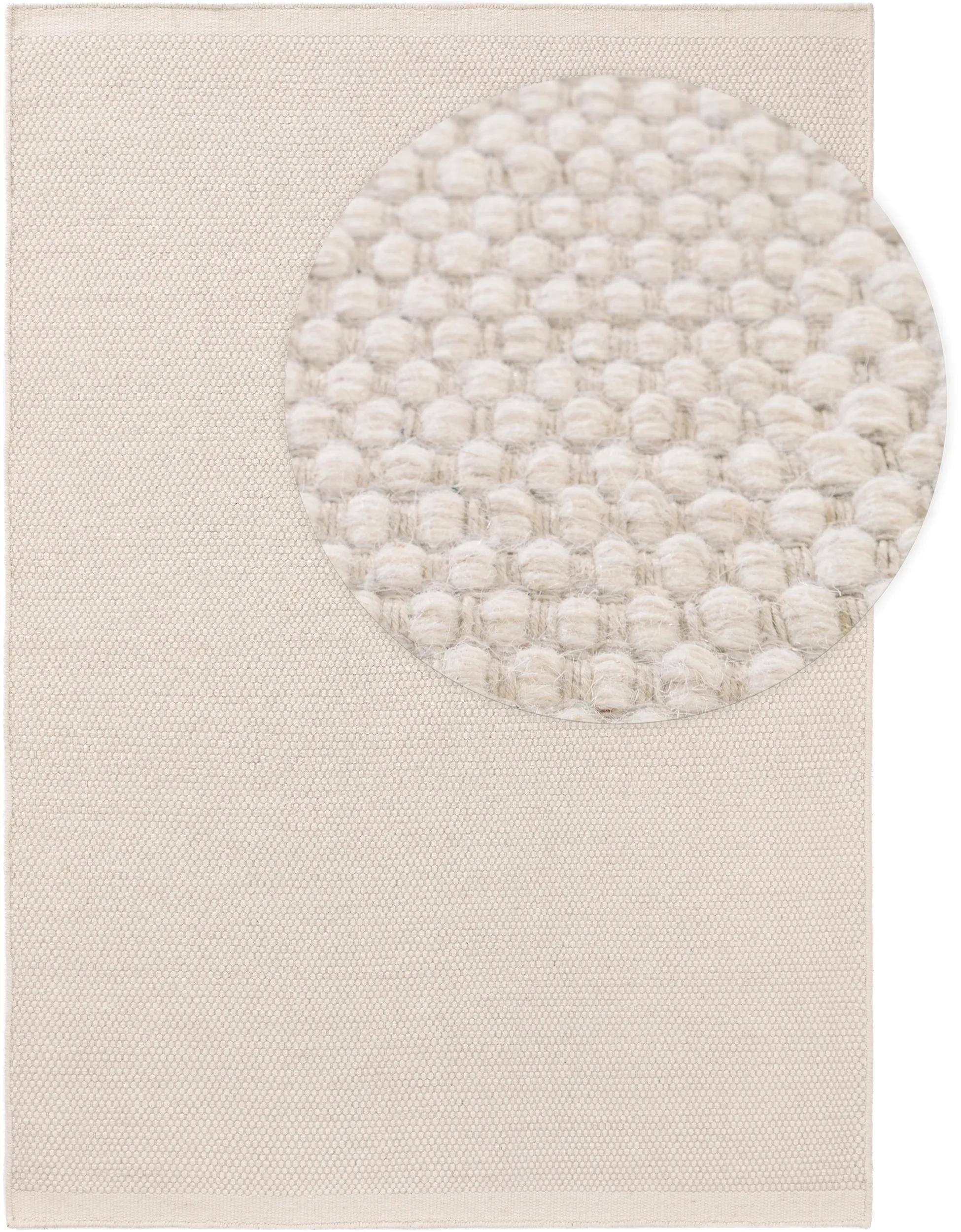 Wool Rug Rocco White