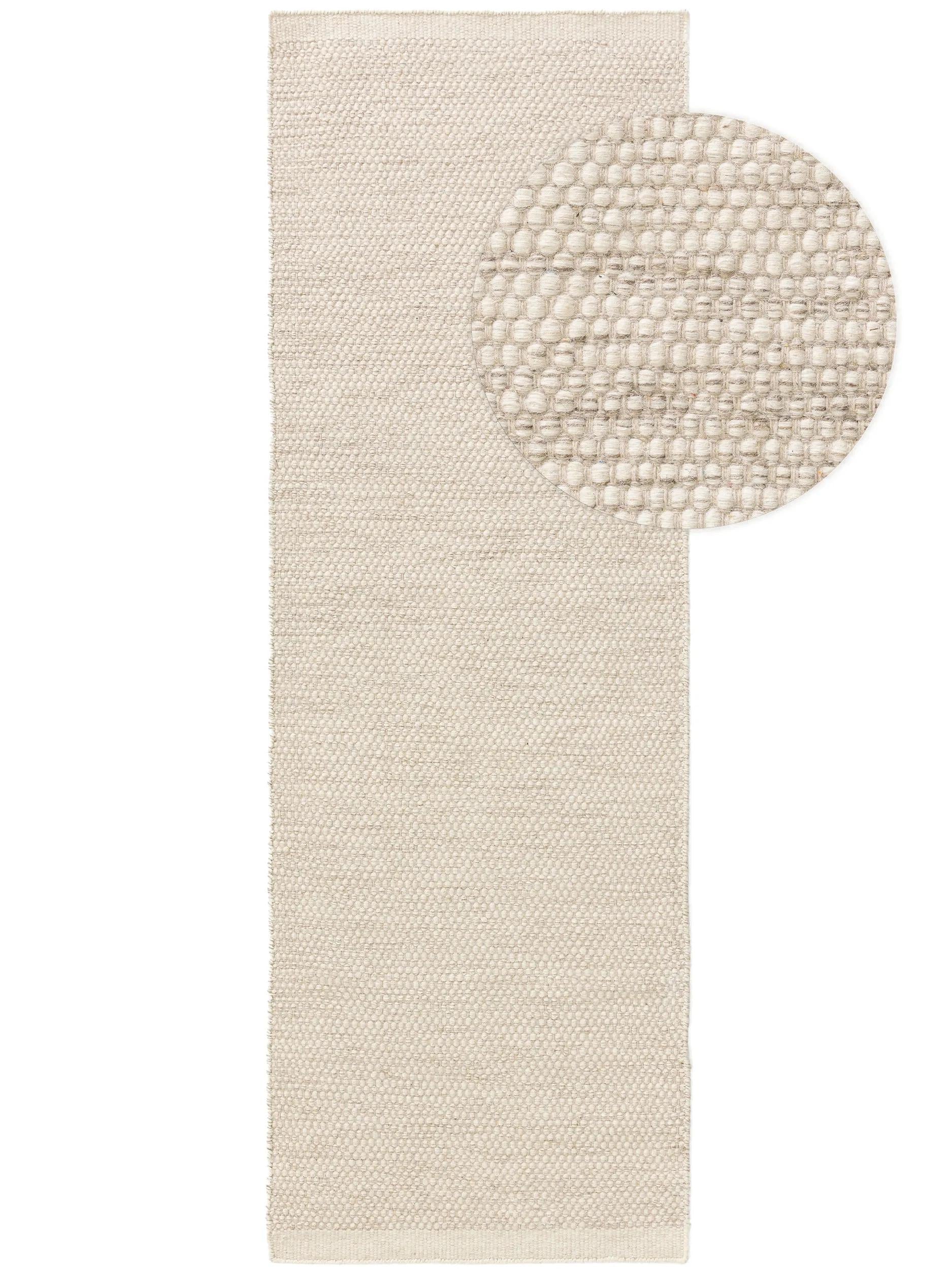 Wool Runner Rocco Cream