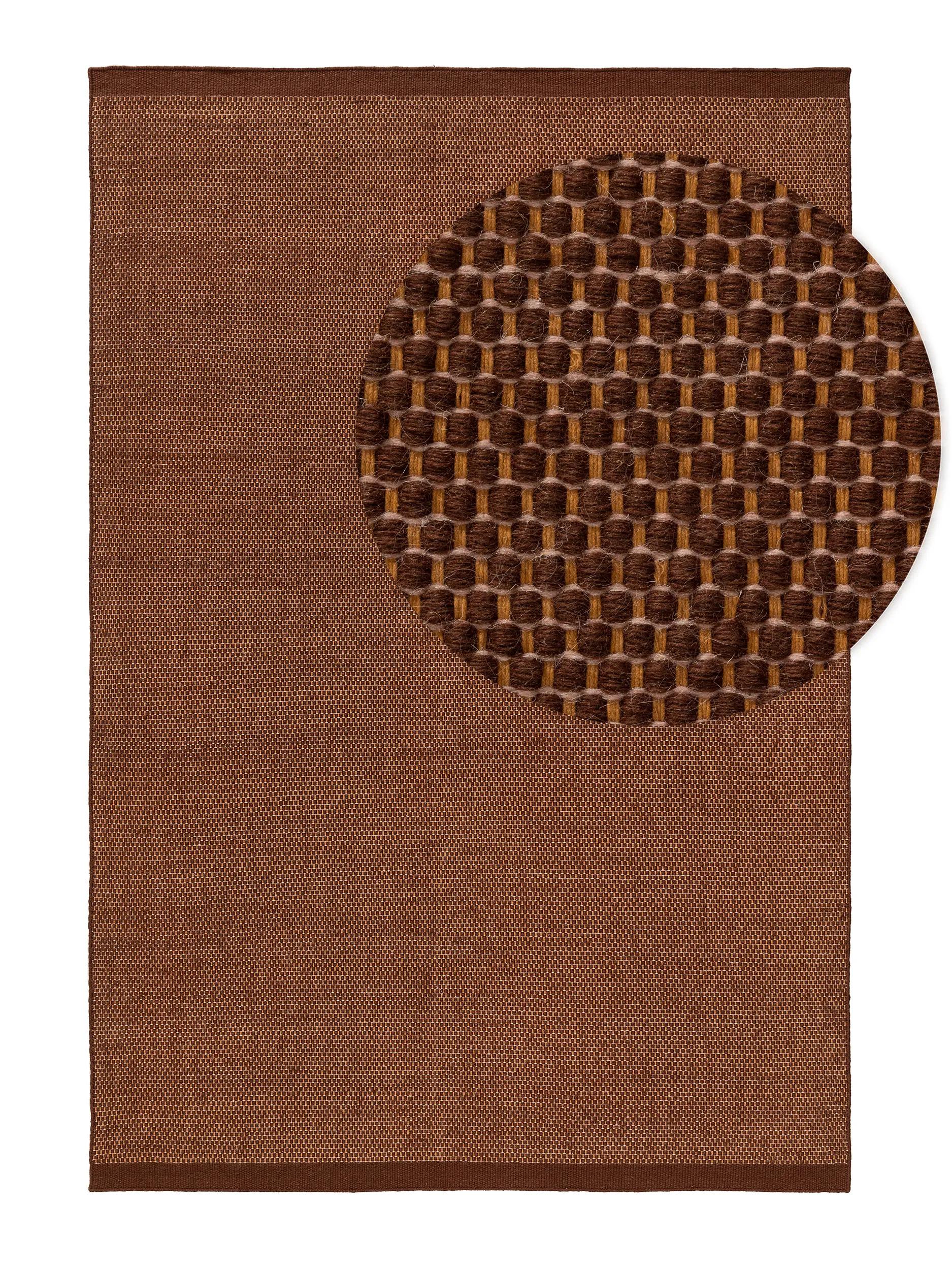 Wool Rug Rocco Brown
