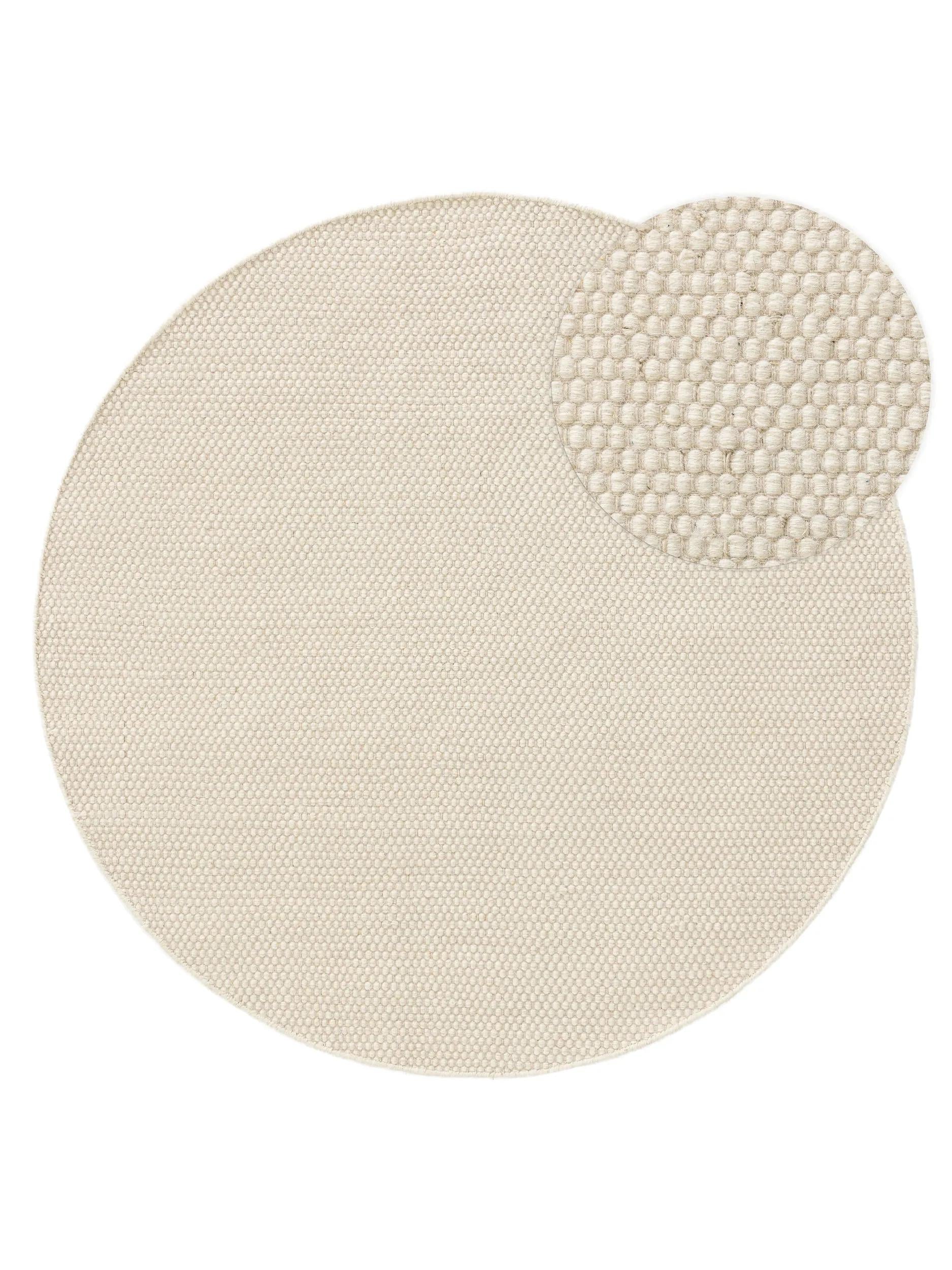 Wool Rug Rocco White