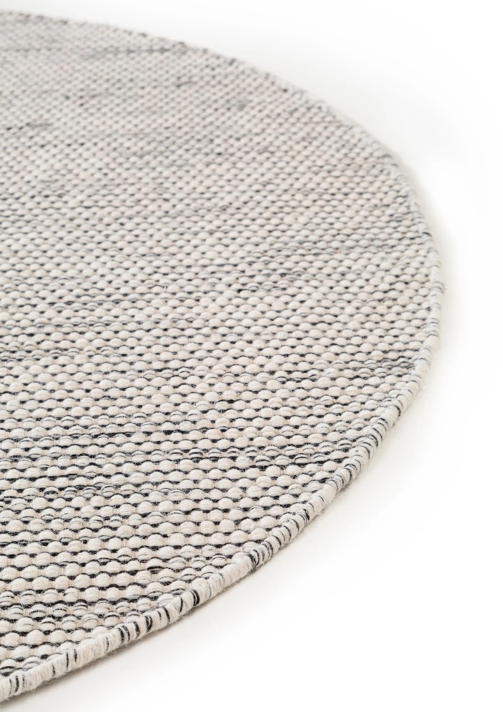 Wool Rug Rocco Beige/Black