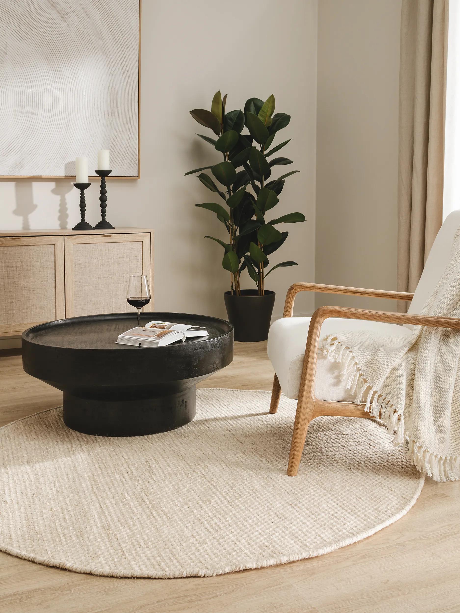 Wool Rug Rocco Cream