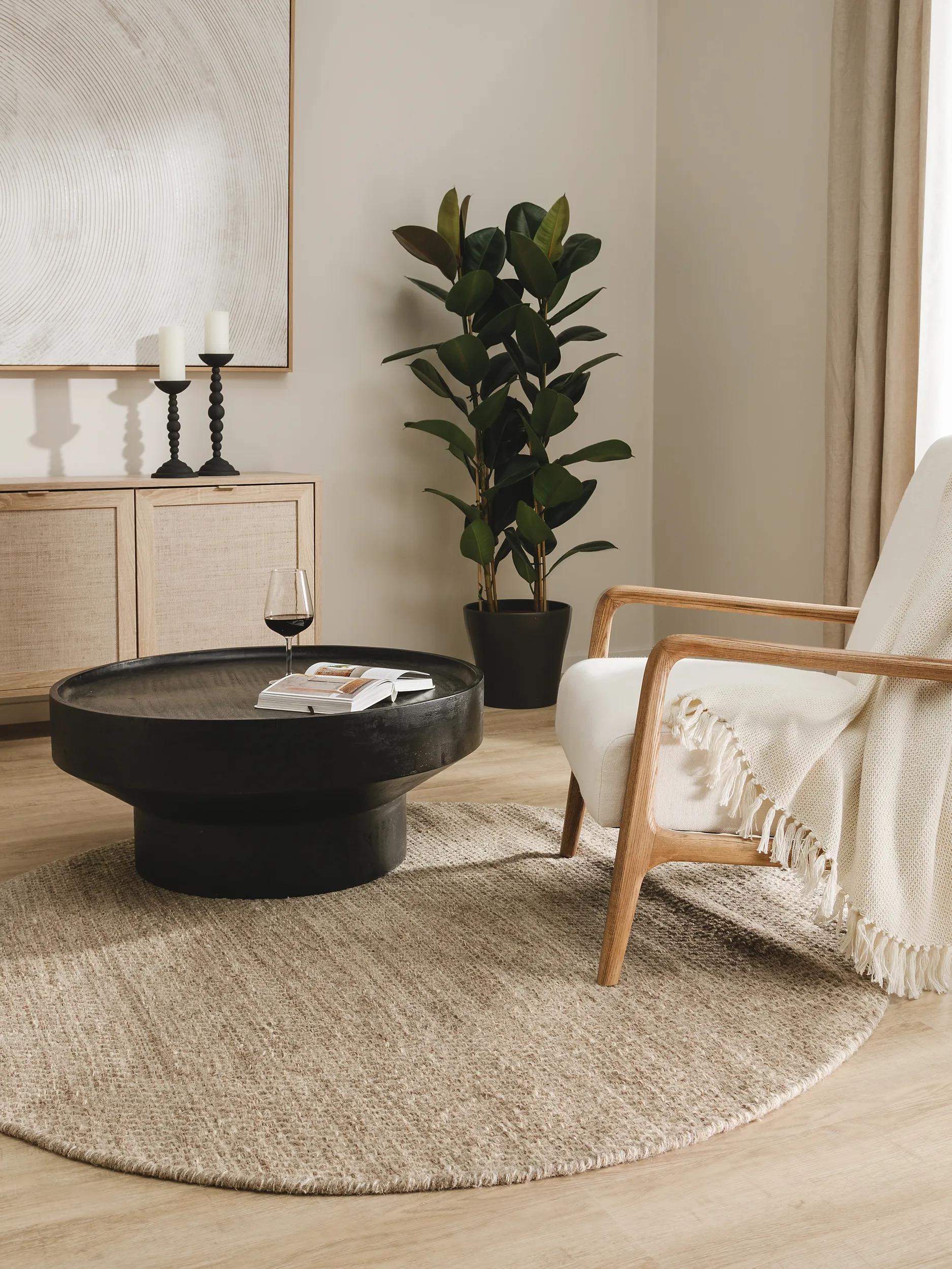 Wool Rug Rocco Taupe