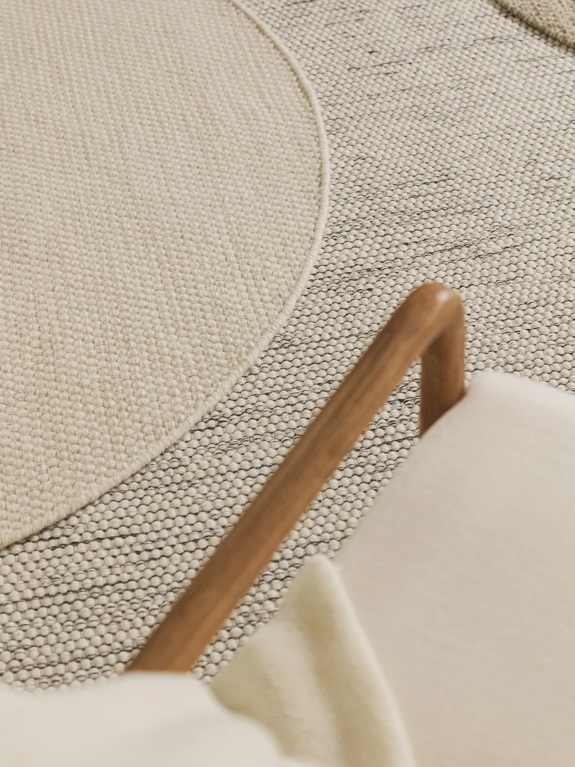 Wool Rug Rocco Beige/Black